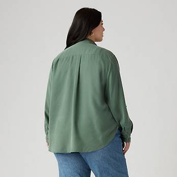 Doreen Utility Shirt  (Plus Size) 3