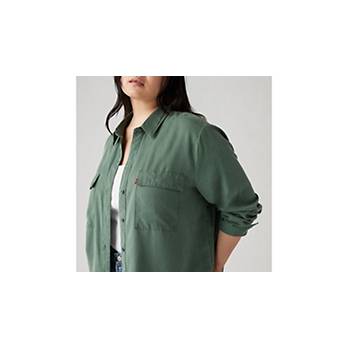 Doreen Utility blouse (Plus Size) 4