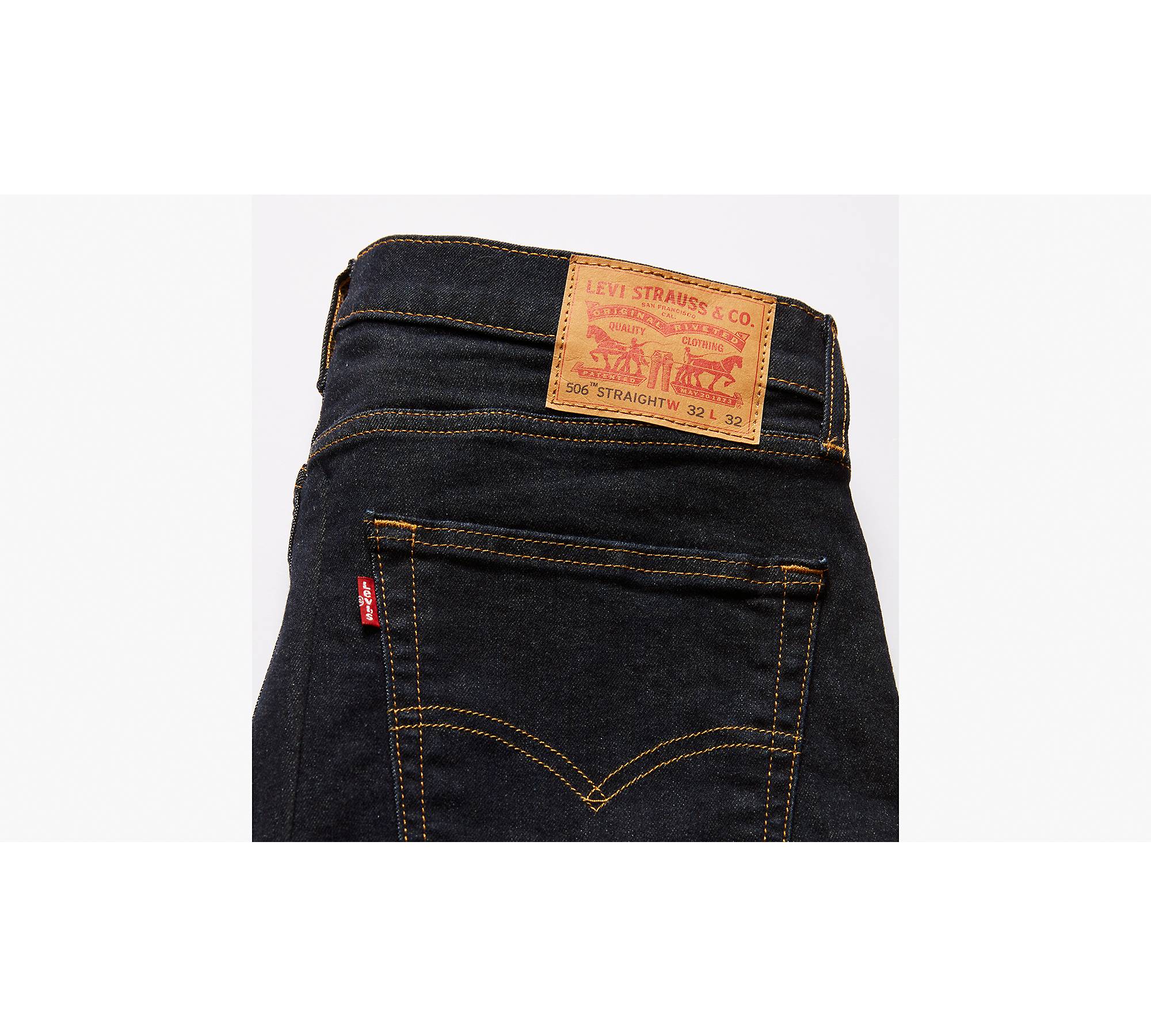 506® Comfort Straight Fit Men's Jeans - Dark Wash