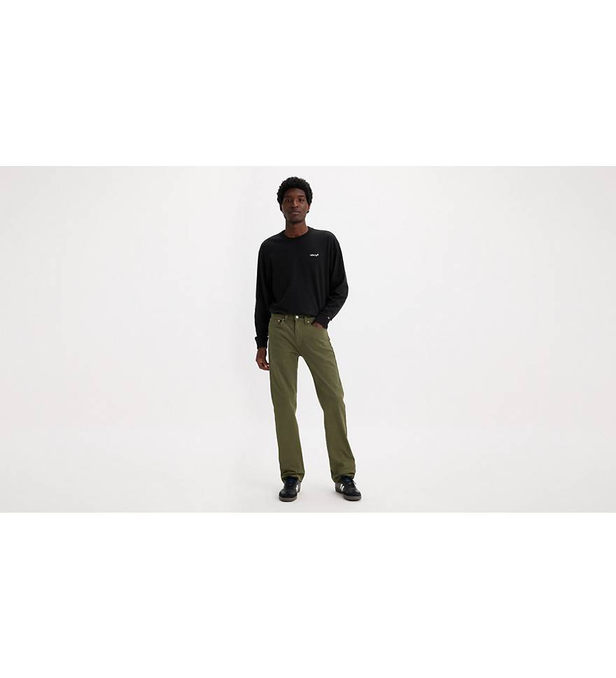 506™ Comfort Straight Fit Men's Jeans - Green | Levi's® US
