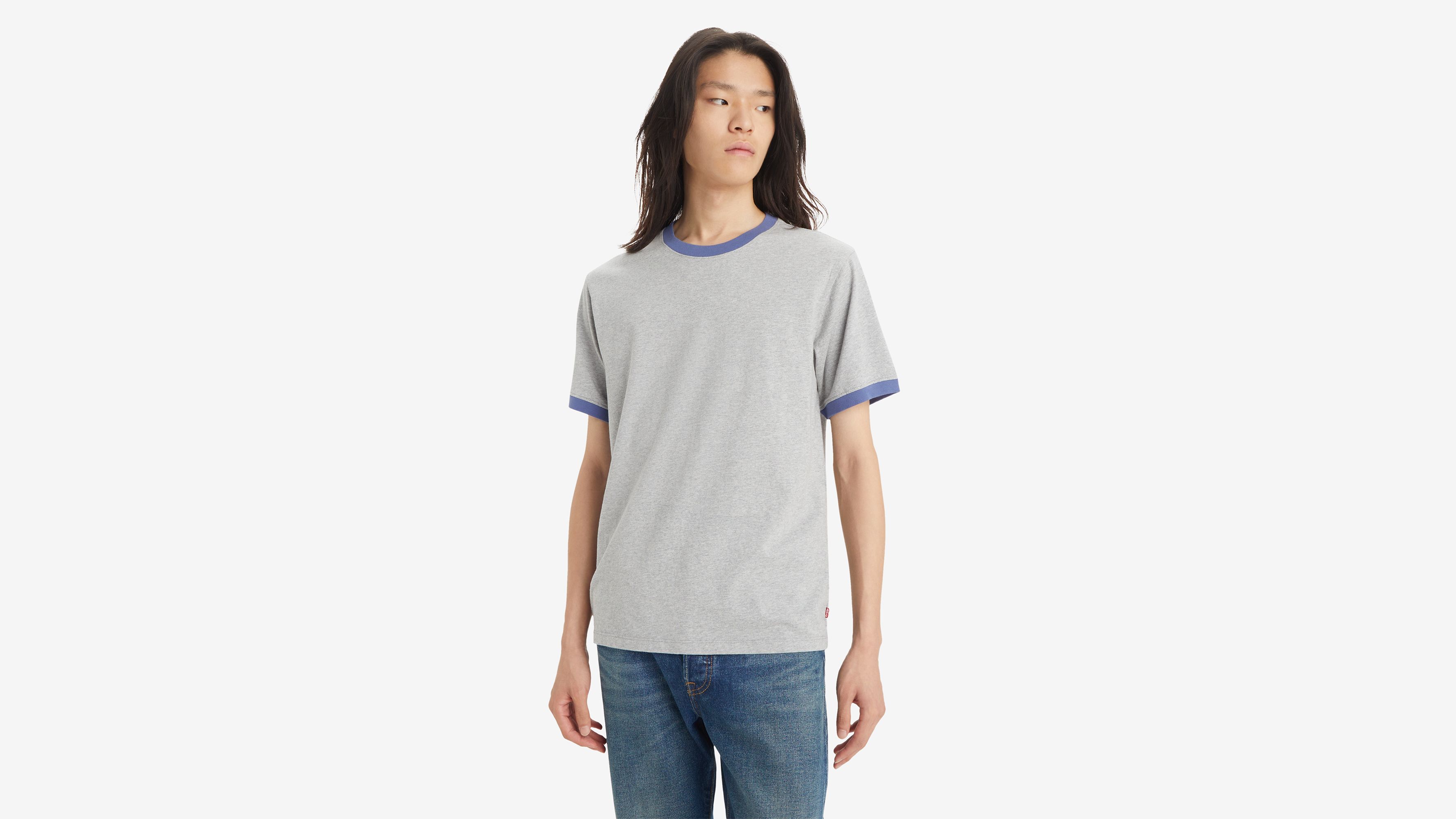 Retro Ringer T-shirt - Grey | Levi's® US