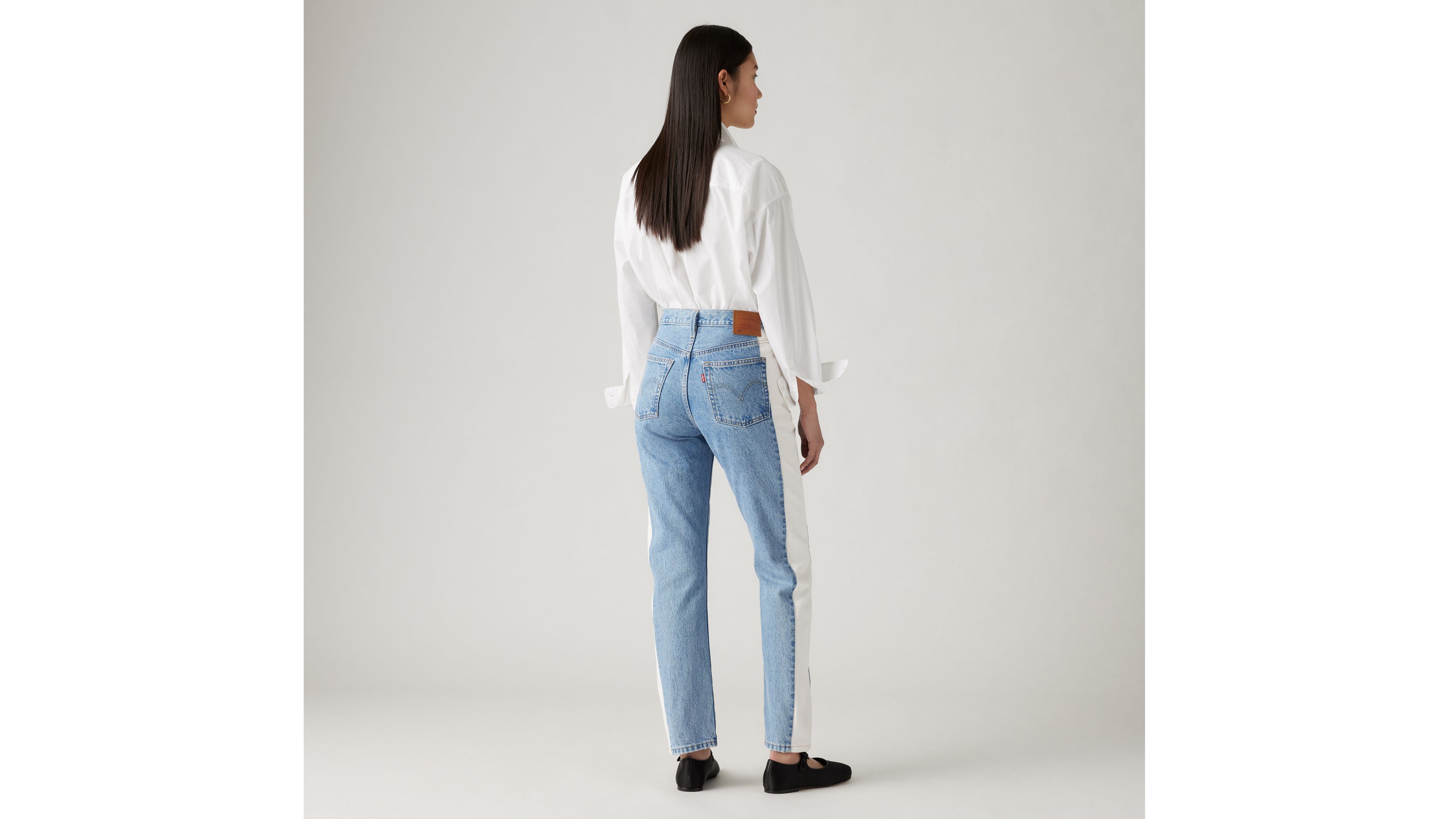 Levi's® for Pari's 501® Paneled Crop Jeans 3