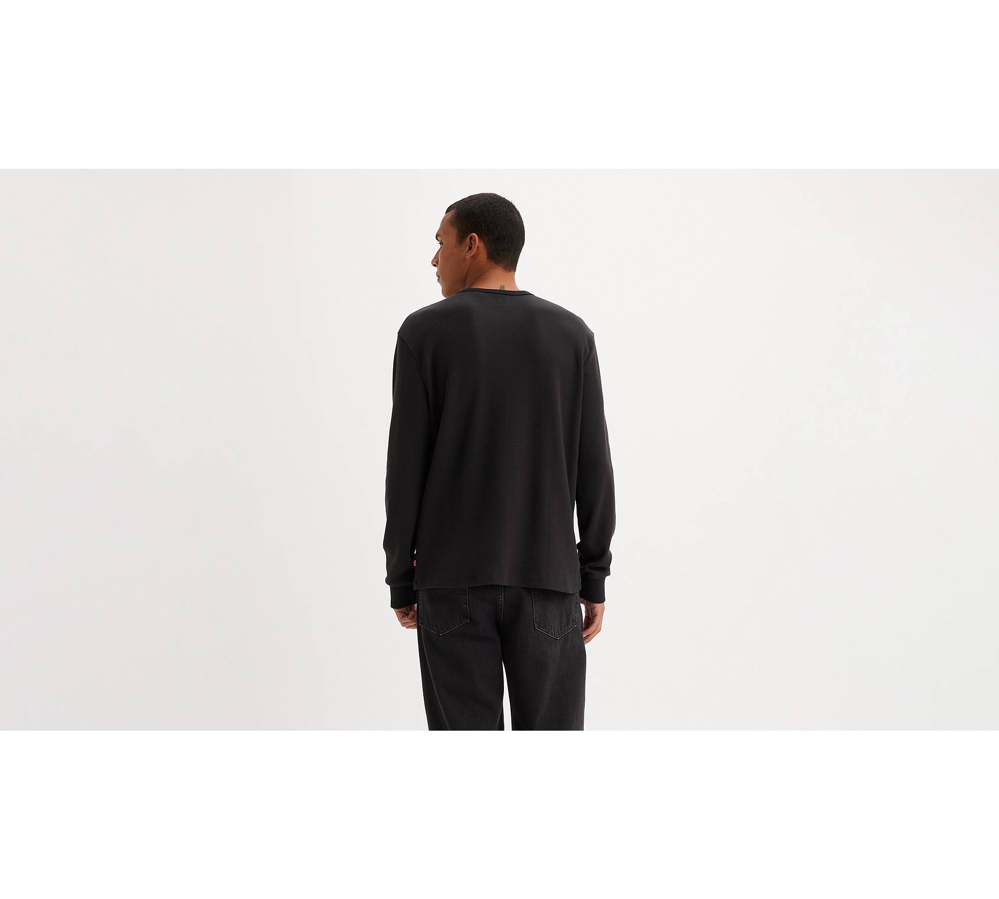 Long Sleeve Graphic Thermal Shirt - Black | Levi's® US