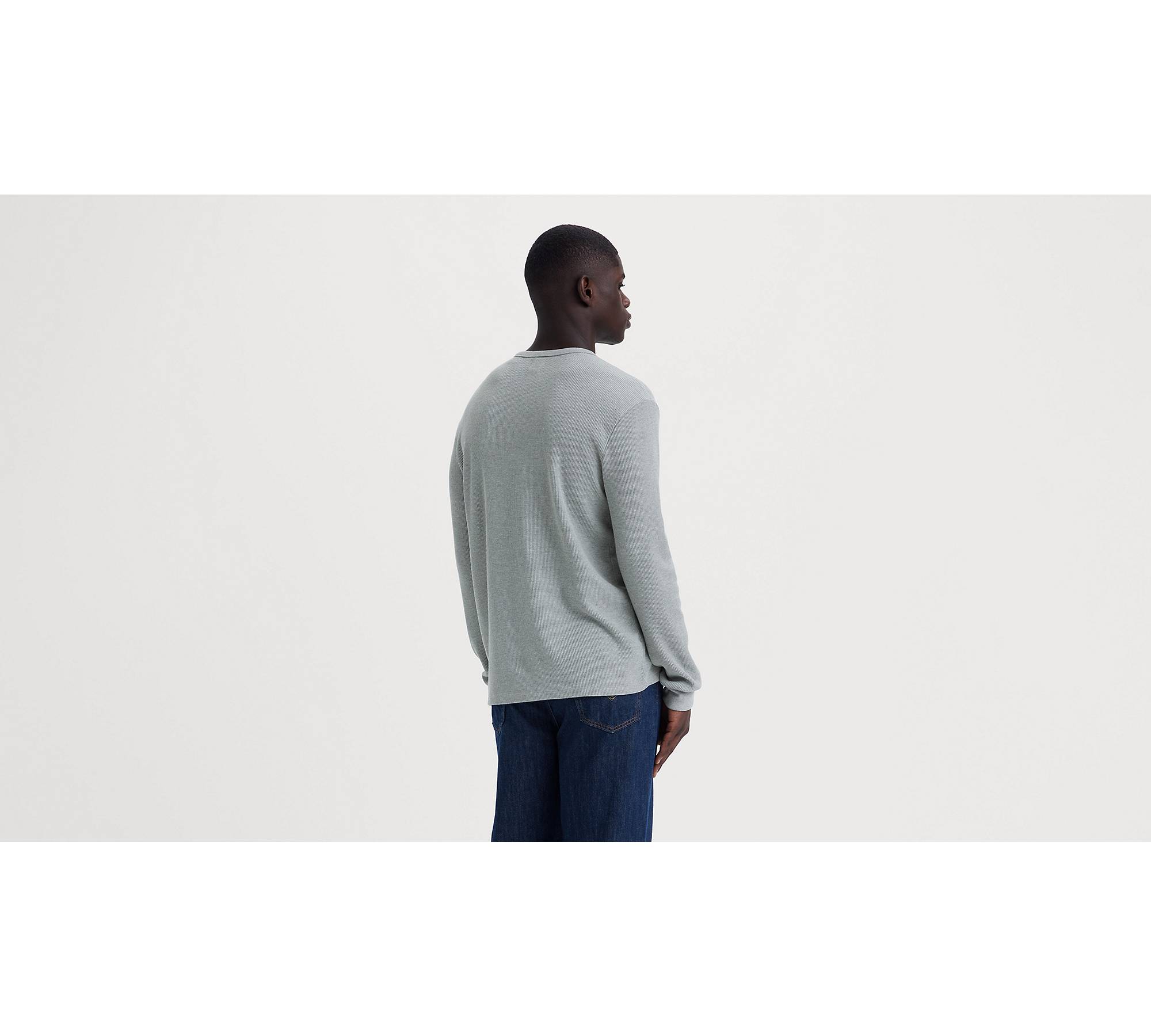 Long Sleeve Graphic Thermal Shirt - Grey | Levi's® US