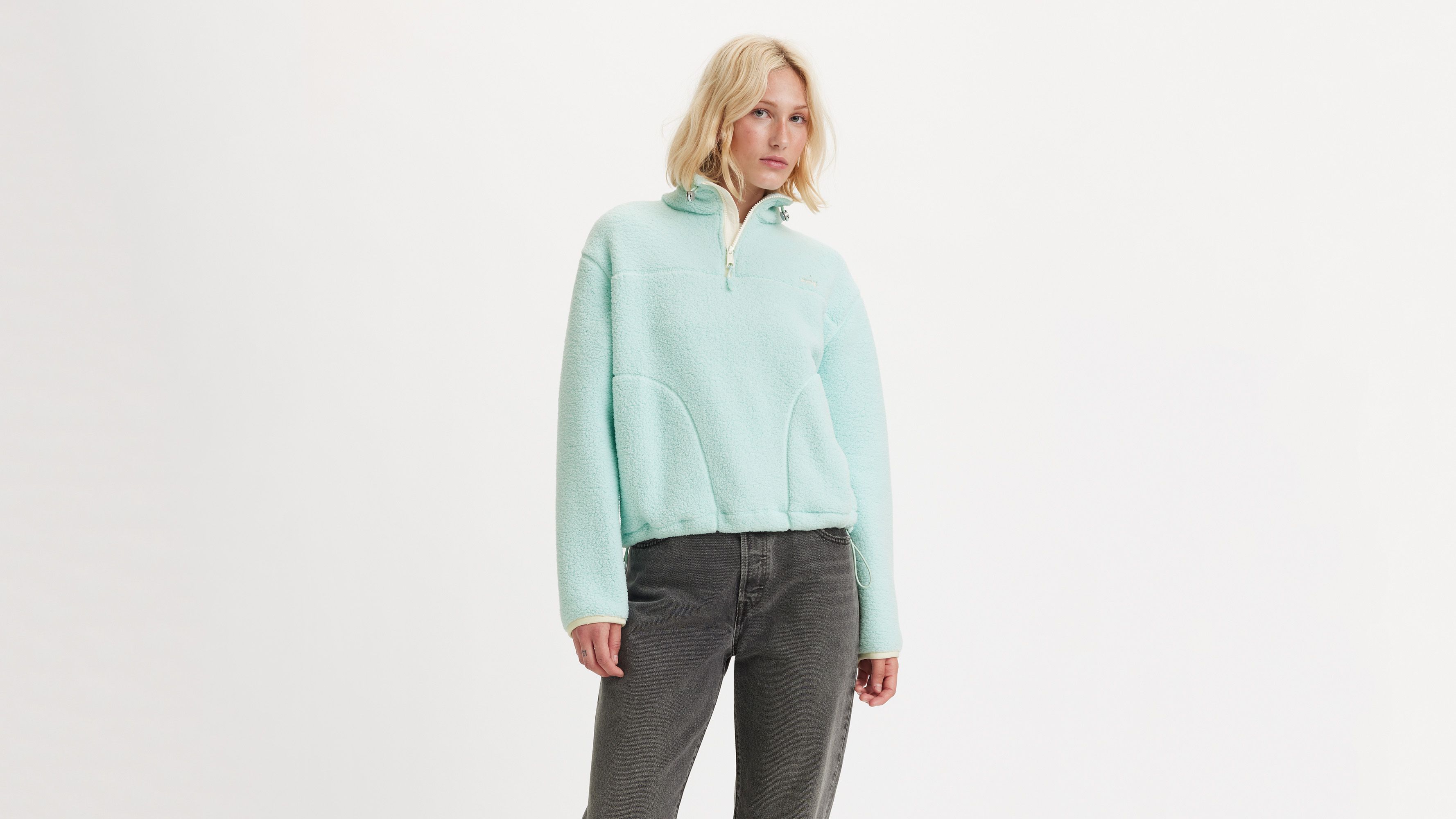 Levis arizona sherpa discount sweatshirt