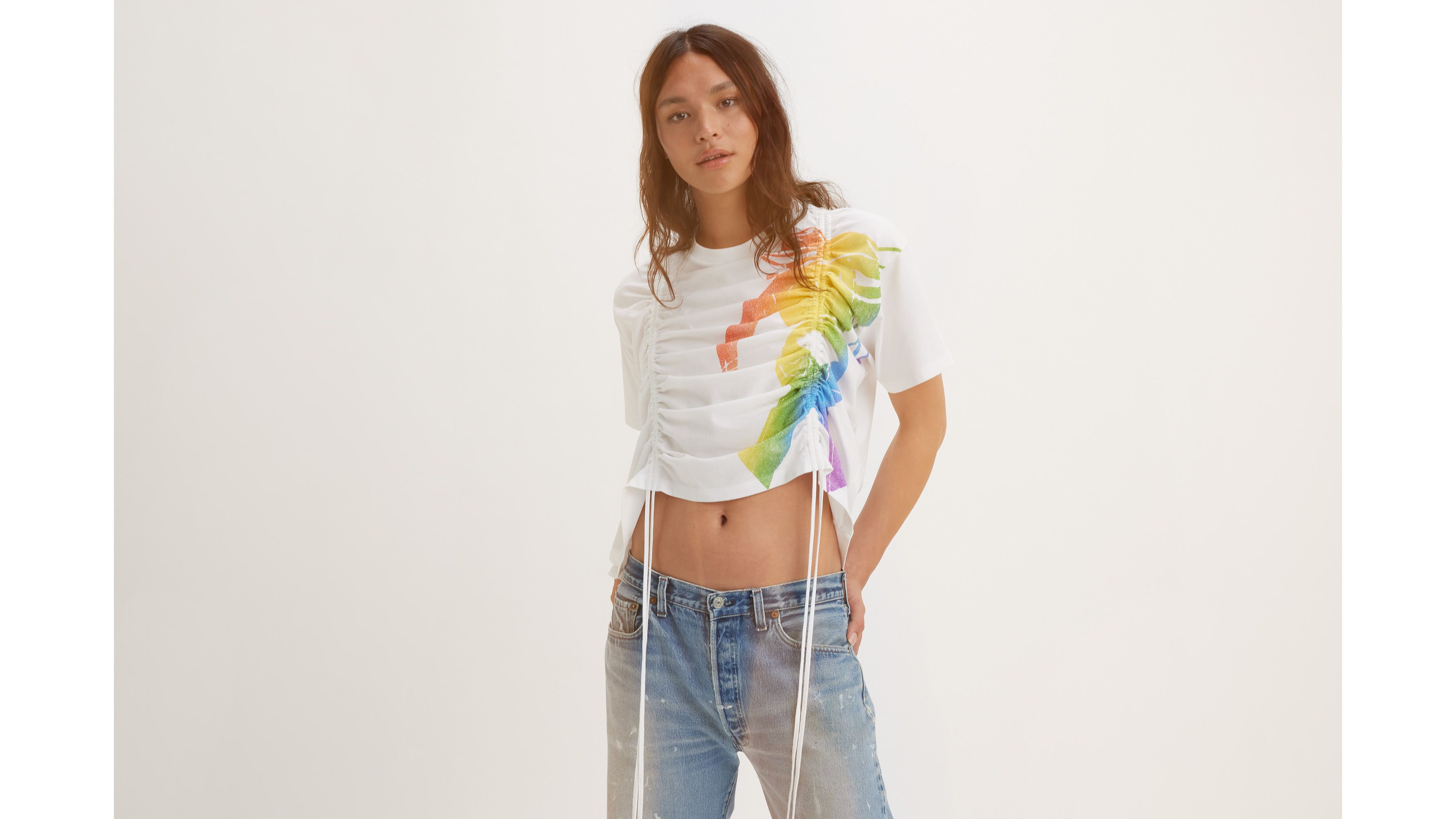 Levi's® Pride Cinched Short Stack T-Shirt