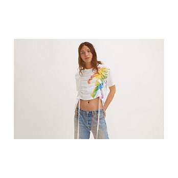 Levi's® Pride Cinched Short Stack Tee 1