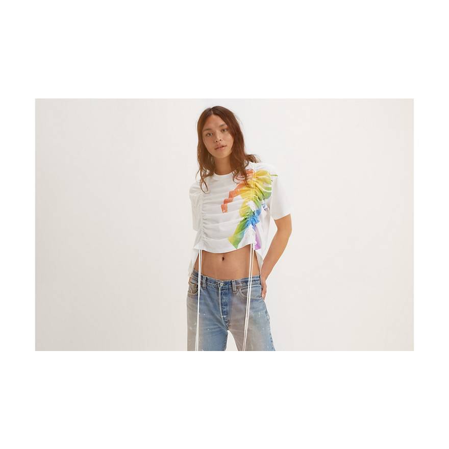 Levi's® Pride Cinched Short Stack T-Shirt 1