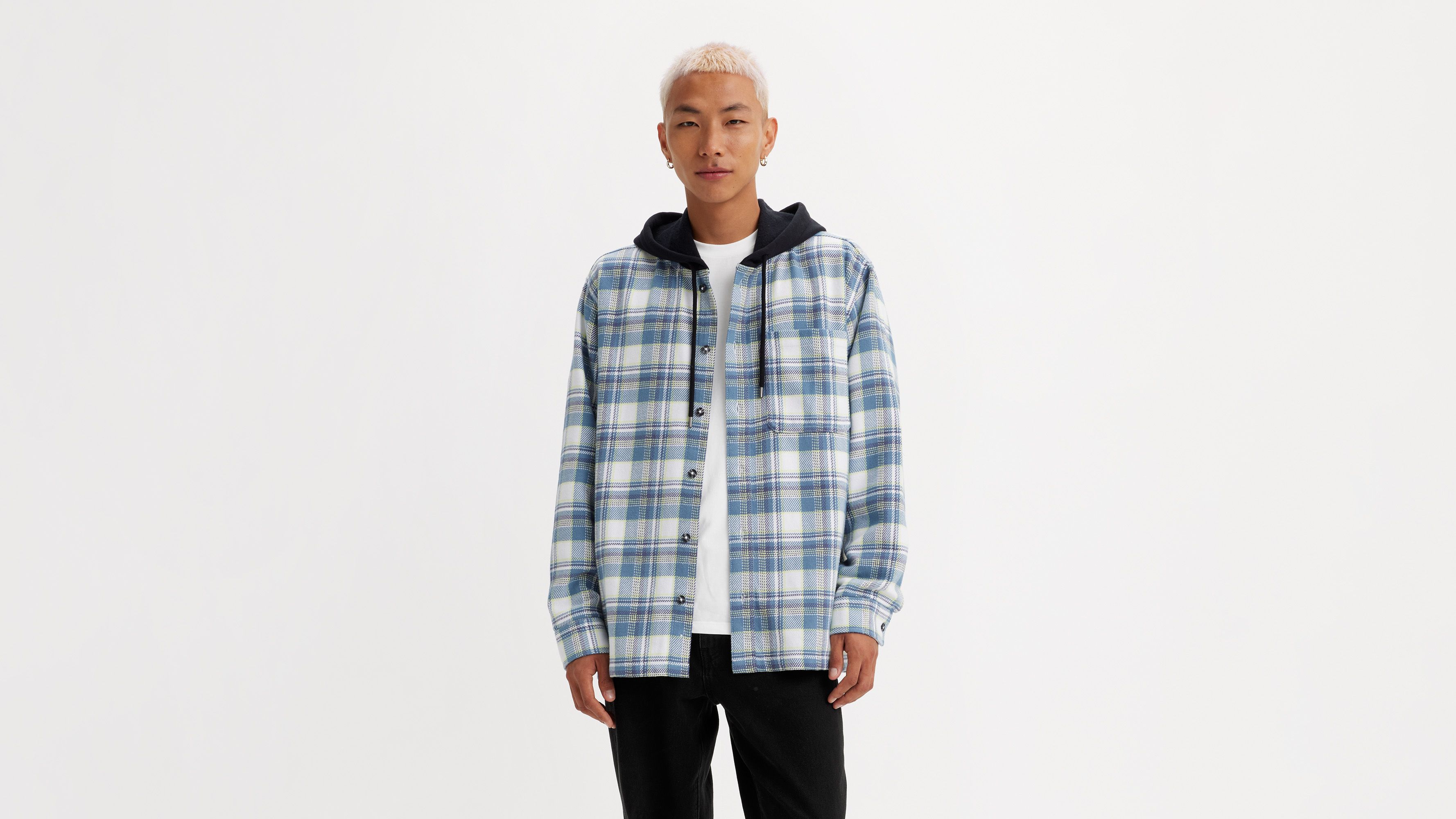 Heavyweight Hooded Flannel Shirt - Multi-color | Levi's® US