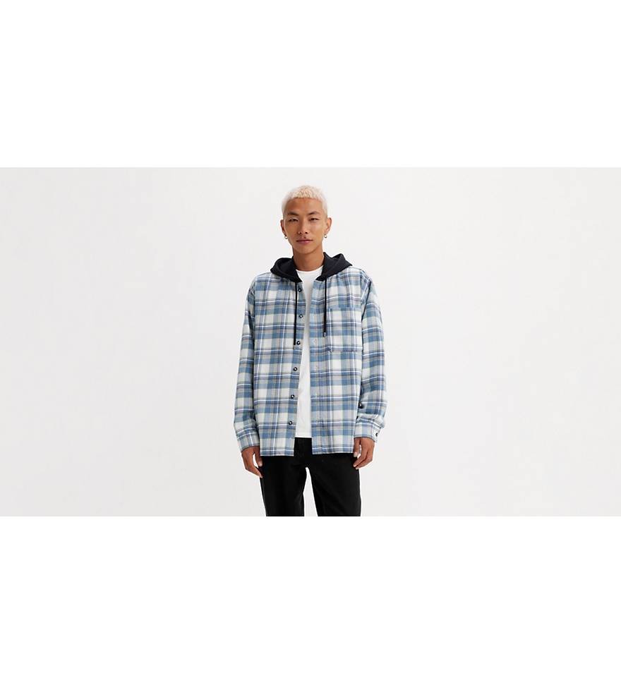 Heavyweight Hooded Flannel Shirt - Multi-color | Levi's® US
