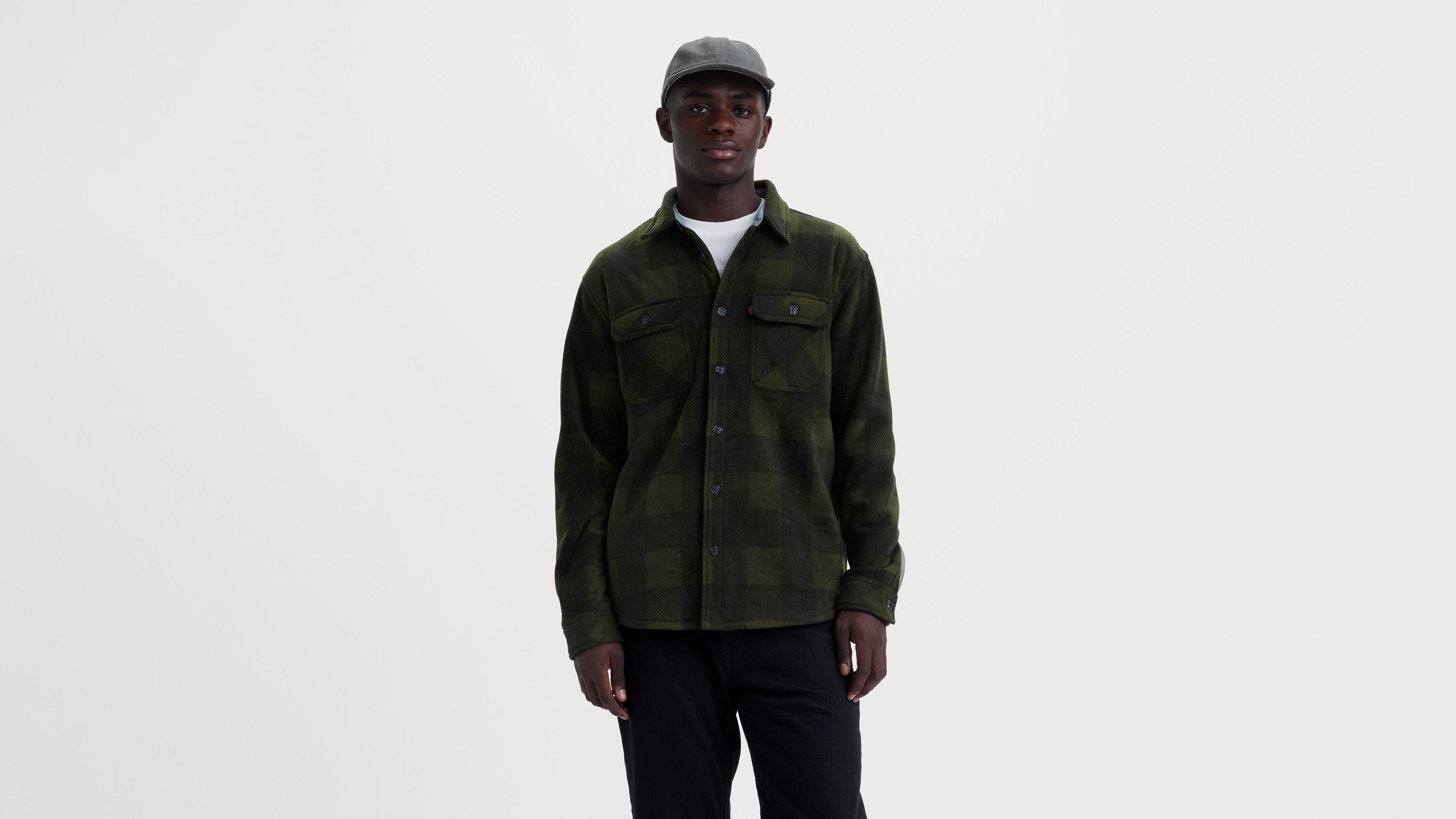 Microfleece Bonded Sherpa Shirt 1