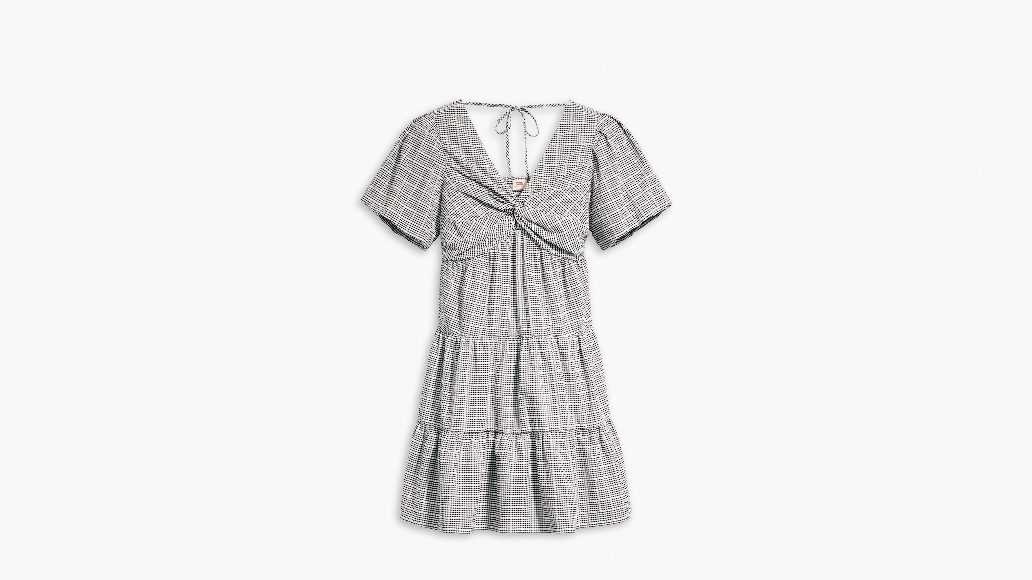 LEVI'S VOLUME SLEEVE TIERED DRESS 