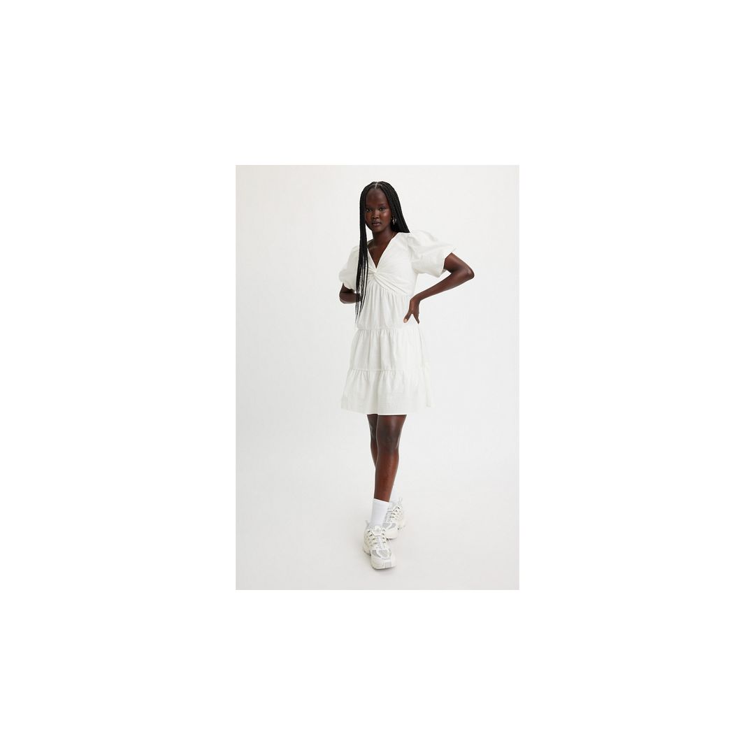 Levi's Volume Sleeve Tiered Dress