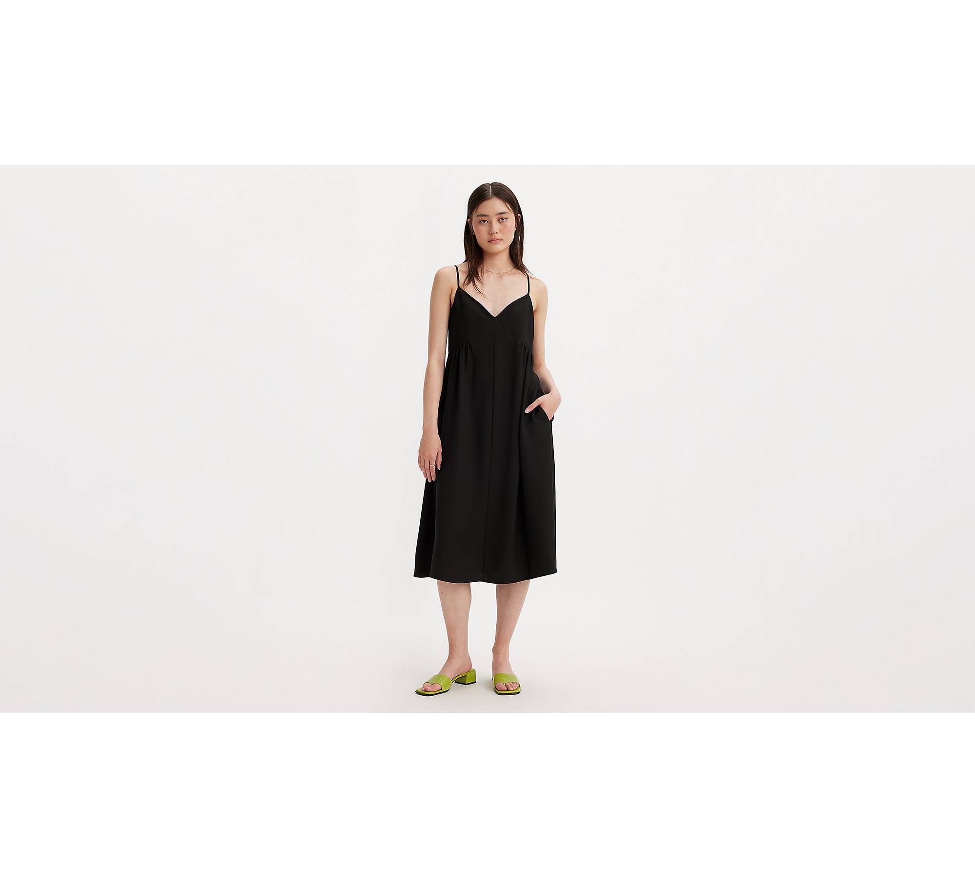 Maxi Slip Dress - Black | Levi's® IT