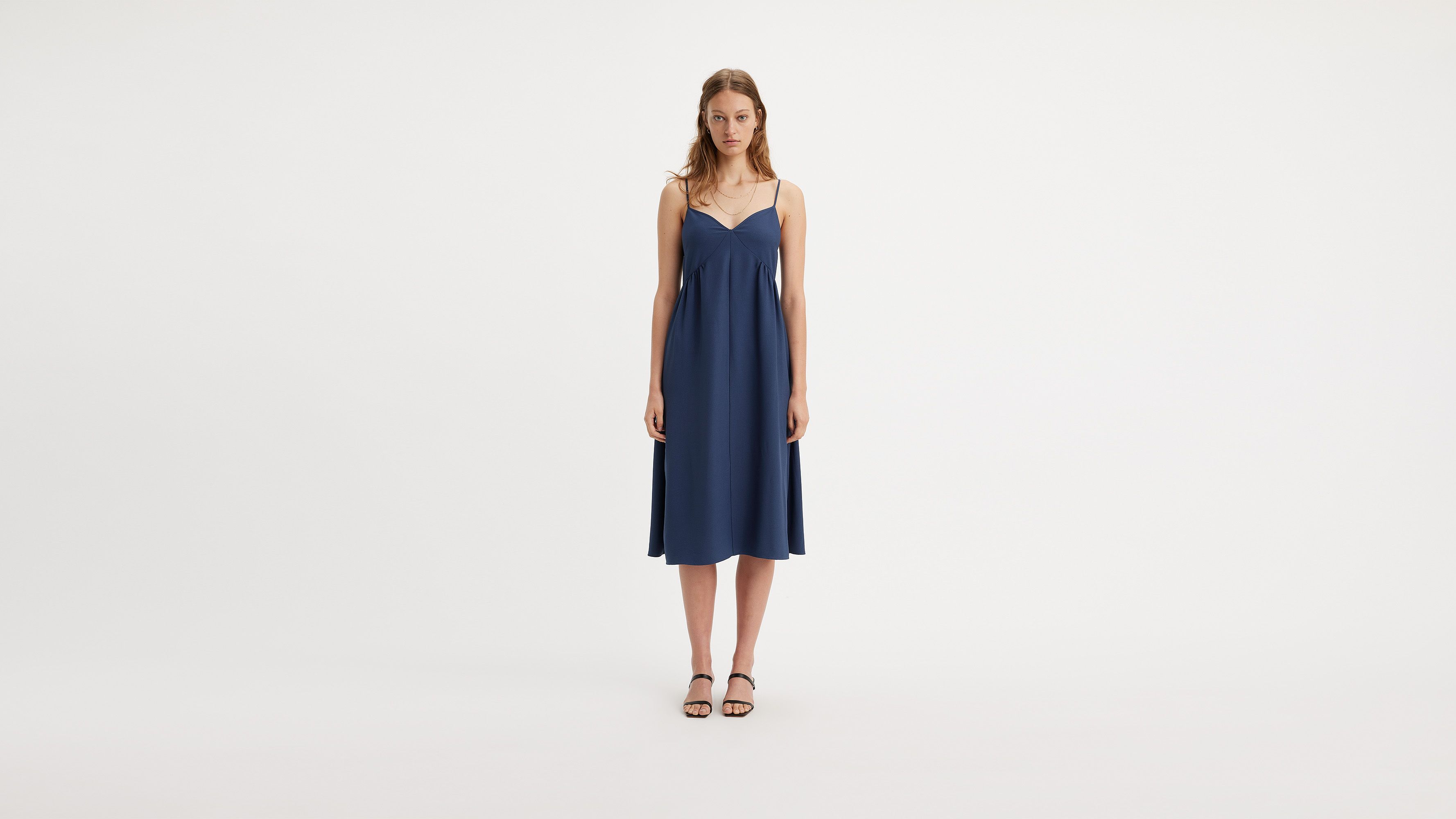 ワンピース LOW CLASSIC : 24SS / 2-WAY SLIP DRESS (2COLORS) 2-Way Slip Dress | Low Classic | WORKSHOP