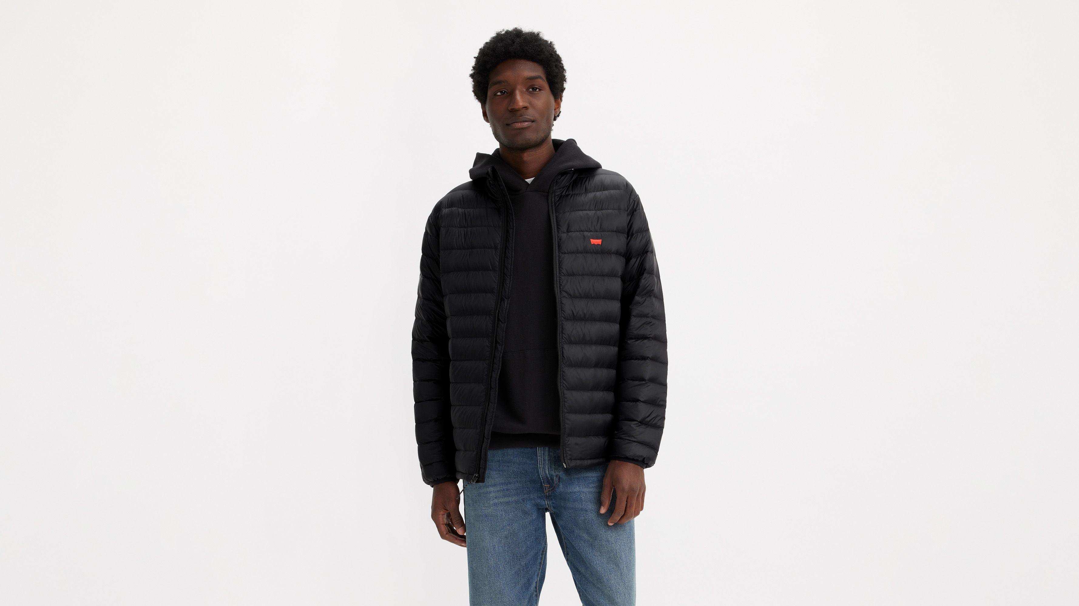 Levis francine sale down packable jacket