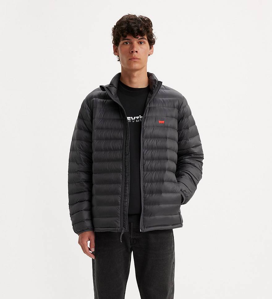 Packable Down Puffer Jacket - Grey | Levi's® US