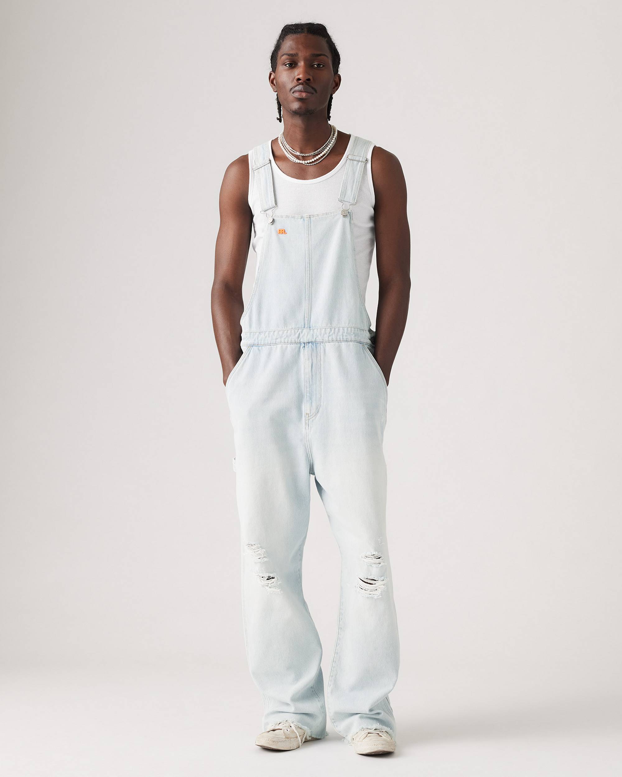 Levi's® X Erl Denim Overalls - Light Wash | Levi's® US Levi's® X Erl Denim Overalls - Light Wash | Levi's® US