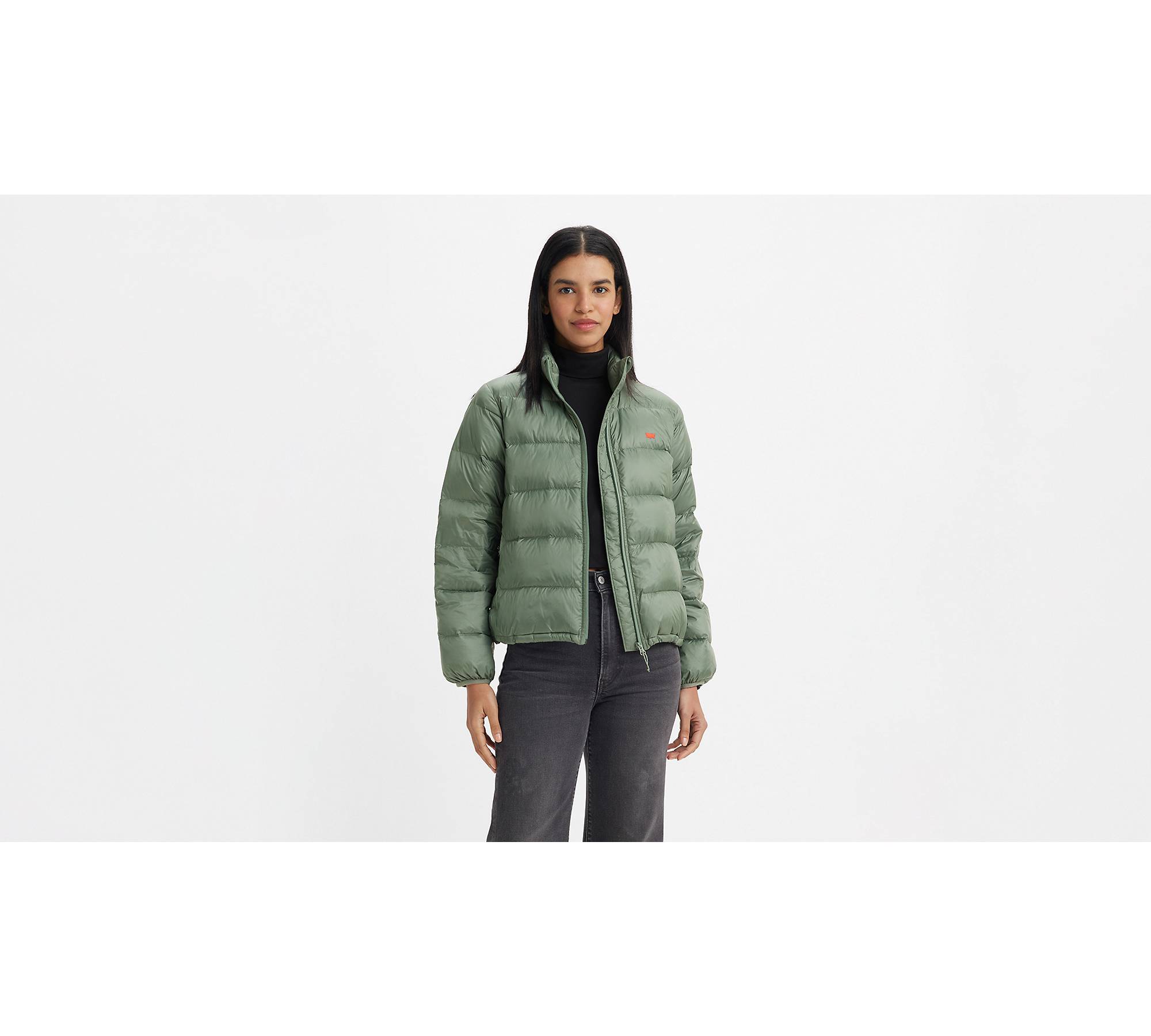 Packable Puffer Jacket - Green | Levi's® US