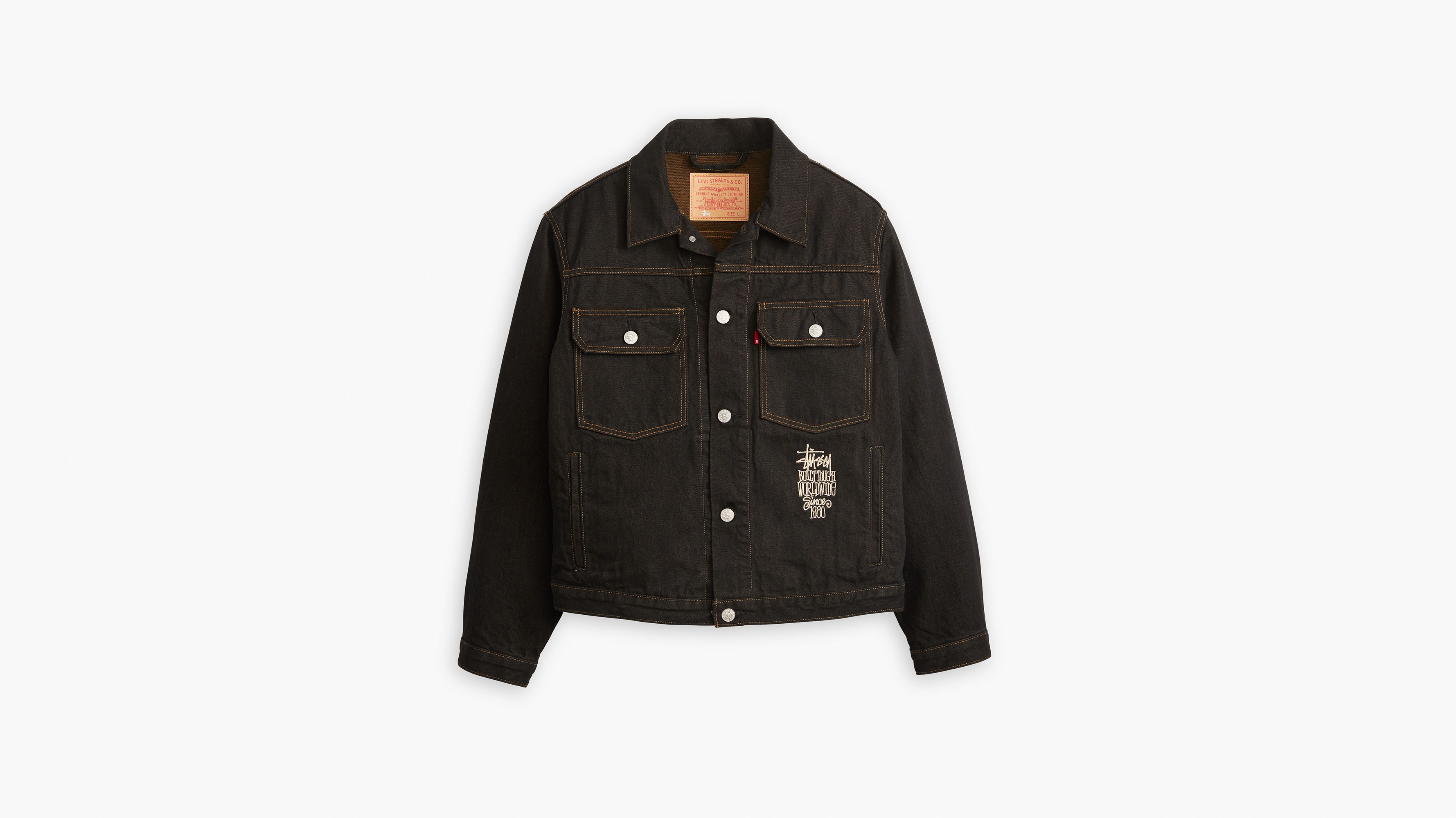 Stüssy & Levi’s® Crispy Rinse Trucker Jacket