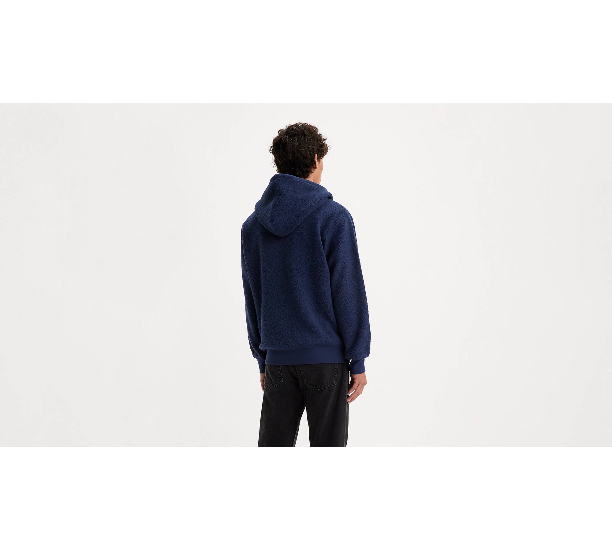 Sherpa Full Zip Jacket - Blue | Levi's® CA