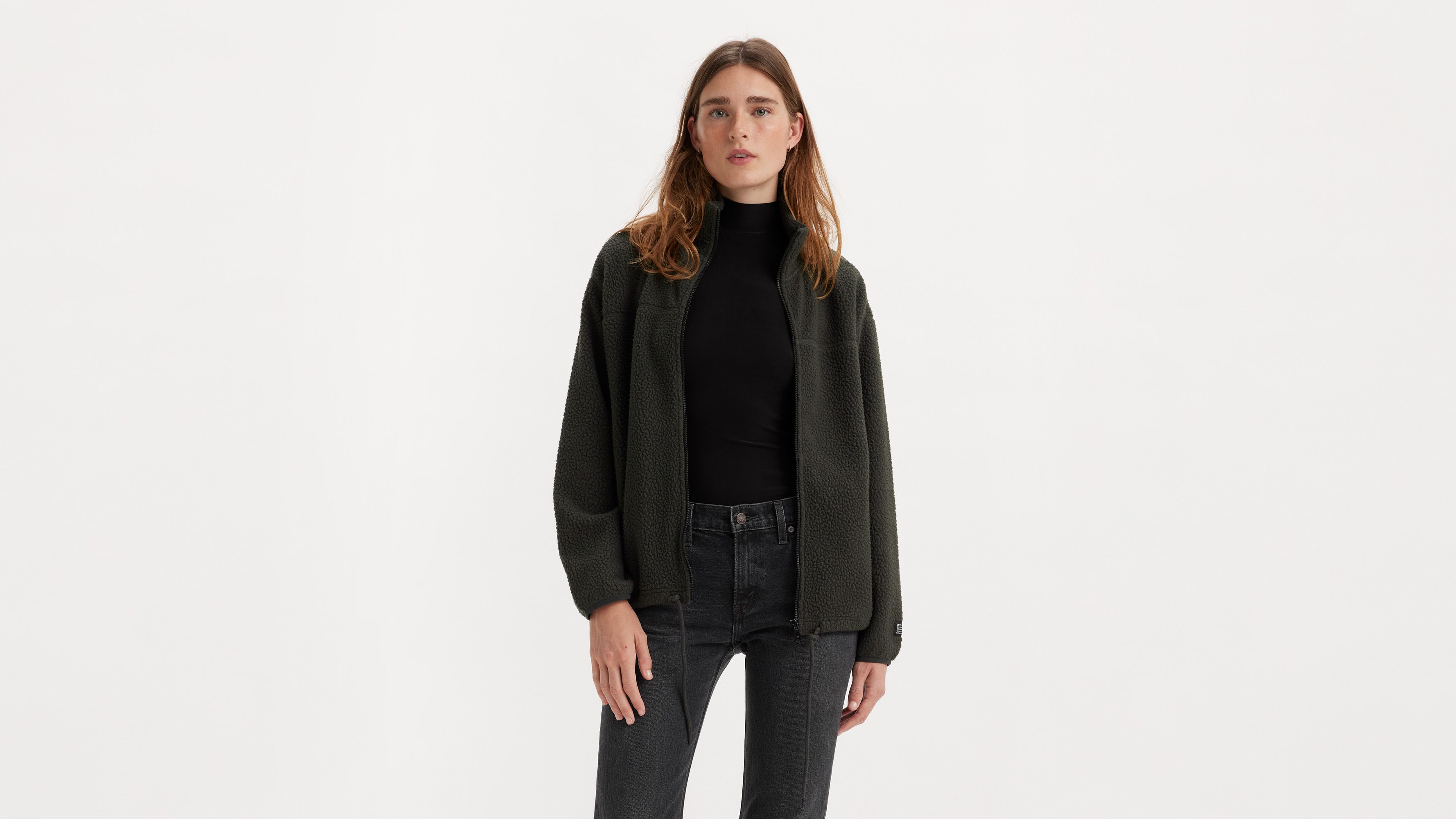 Levi's all best sale over sherpa jacket