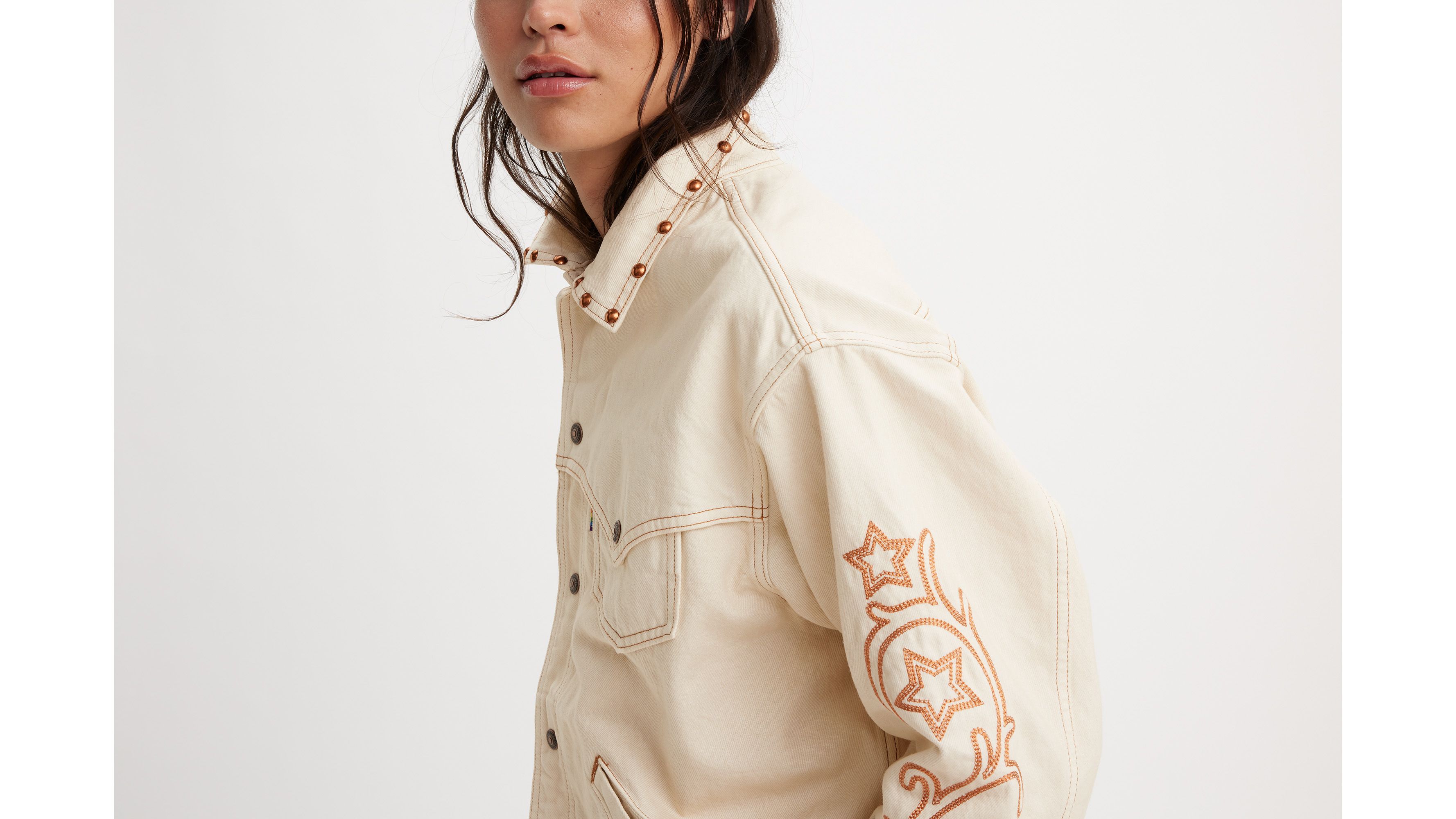 Levi's® Pride Kurtka Western Trucker Liberation 5