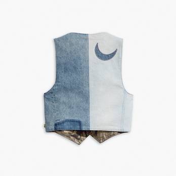 Levi's® Pride Reversible Patchwork Vest - Medium Wash Levi's® Pride Reversible Patchwork Vest - Medium Wash