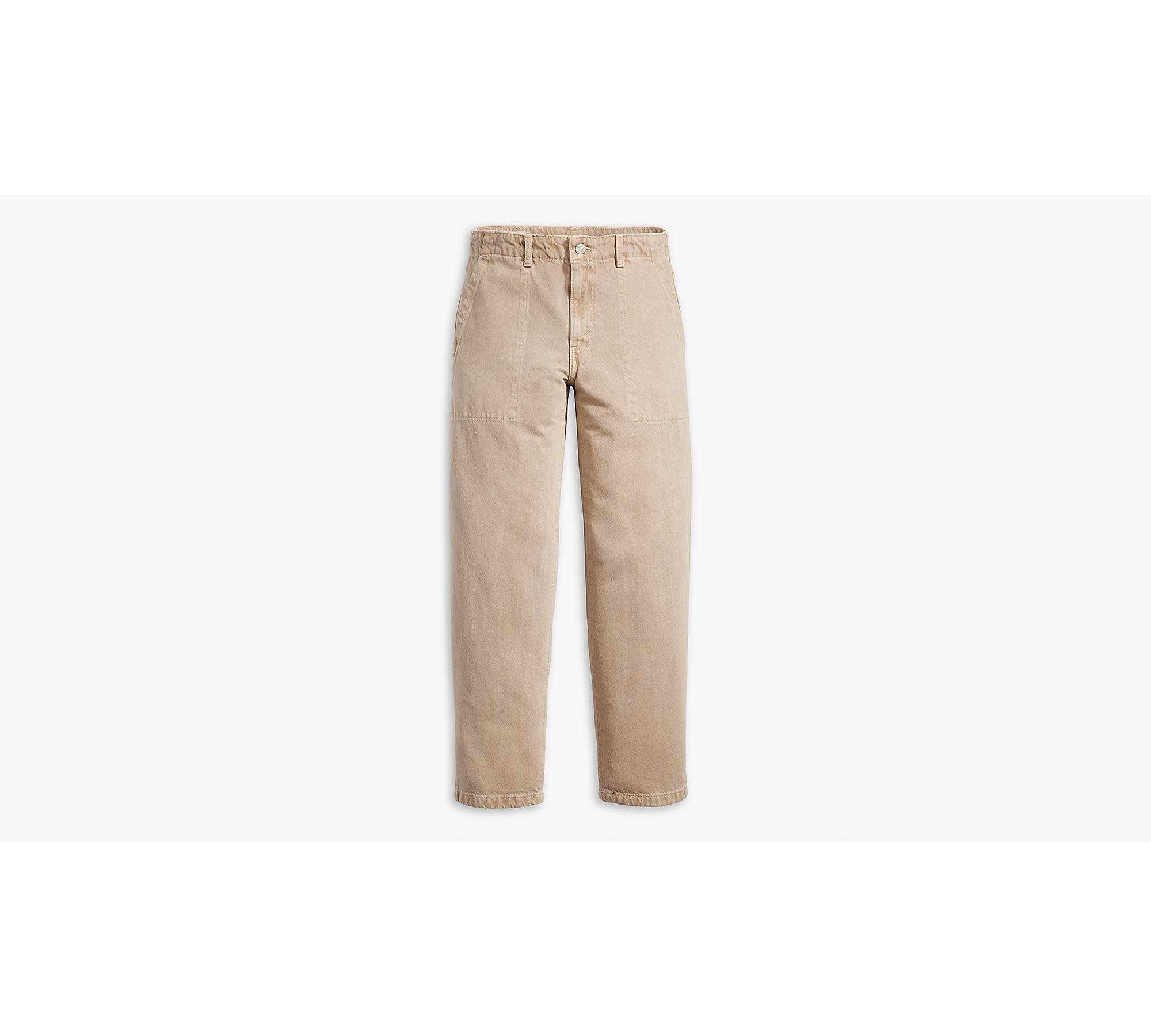 Baggy Dad Utility Women's Pants - White | Levi's® CA