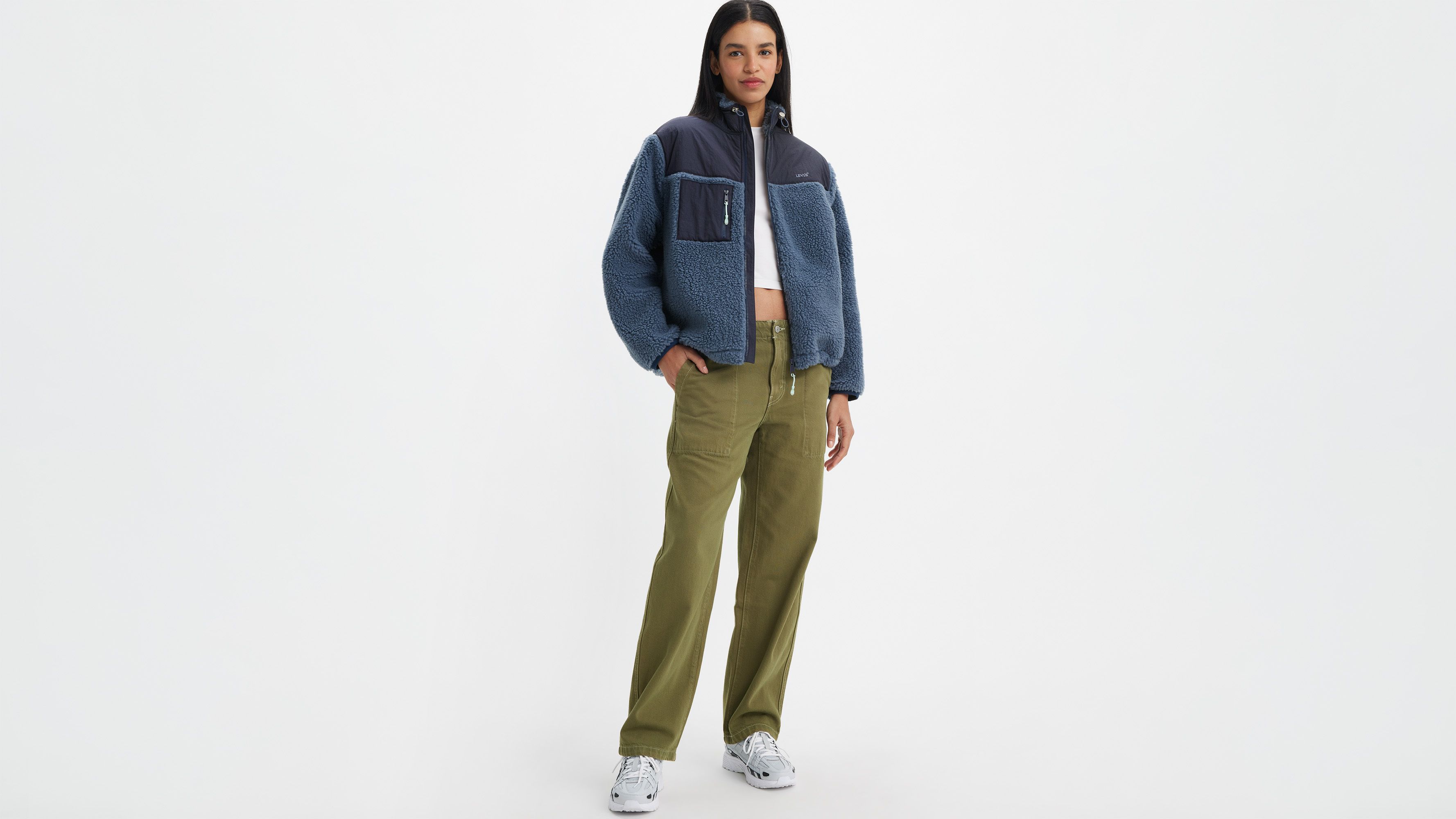 パンツ LIU JO Woman Pants Olive WF4317T7144 90515 A84200001-side-pdp?$