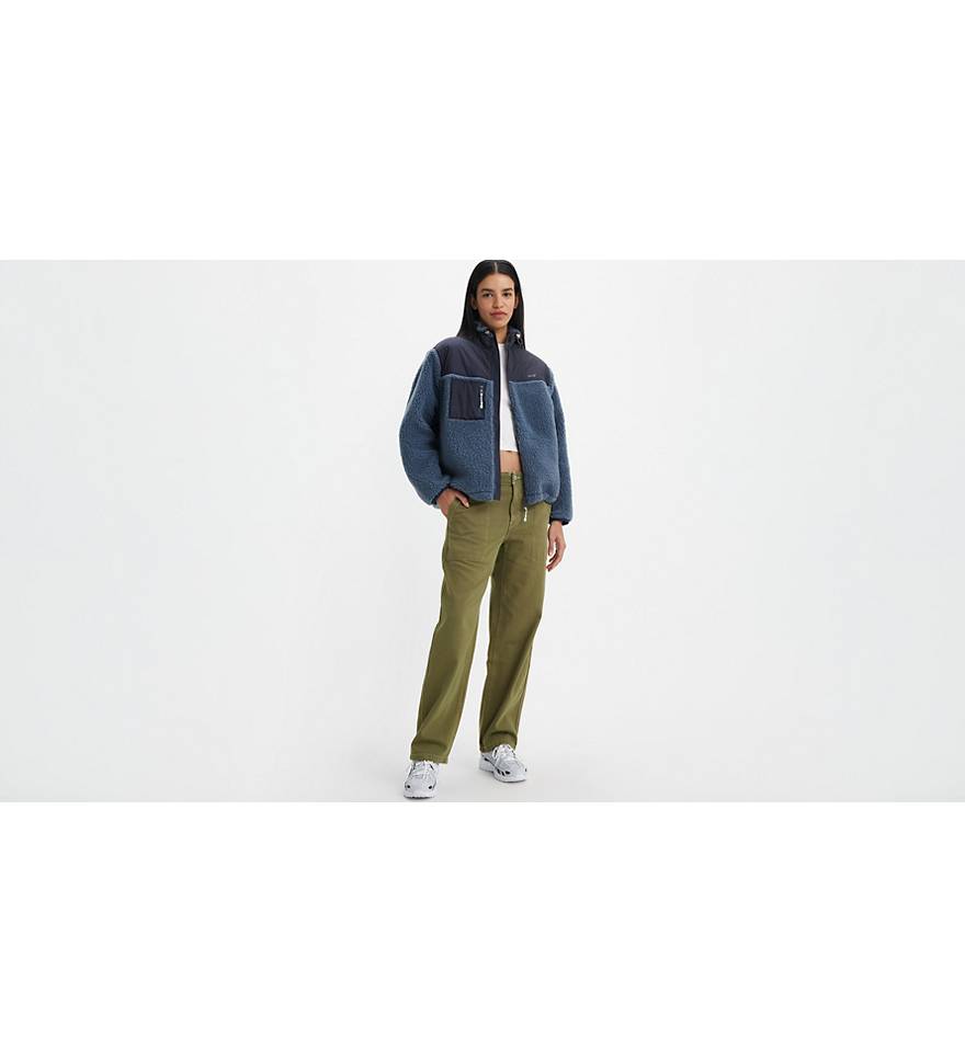 Baggy Dad Utility Pants - Green | Levi's® GB