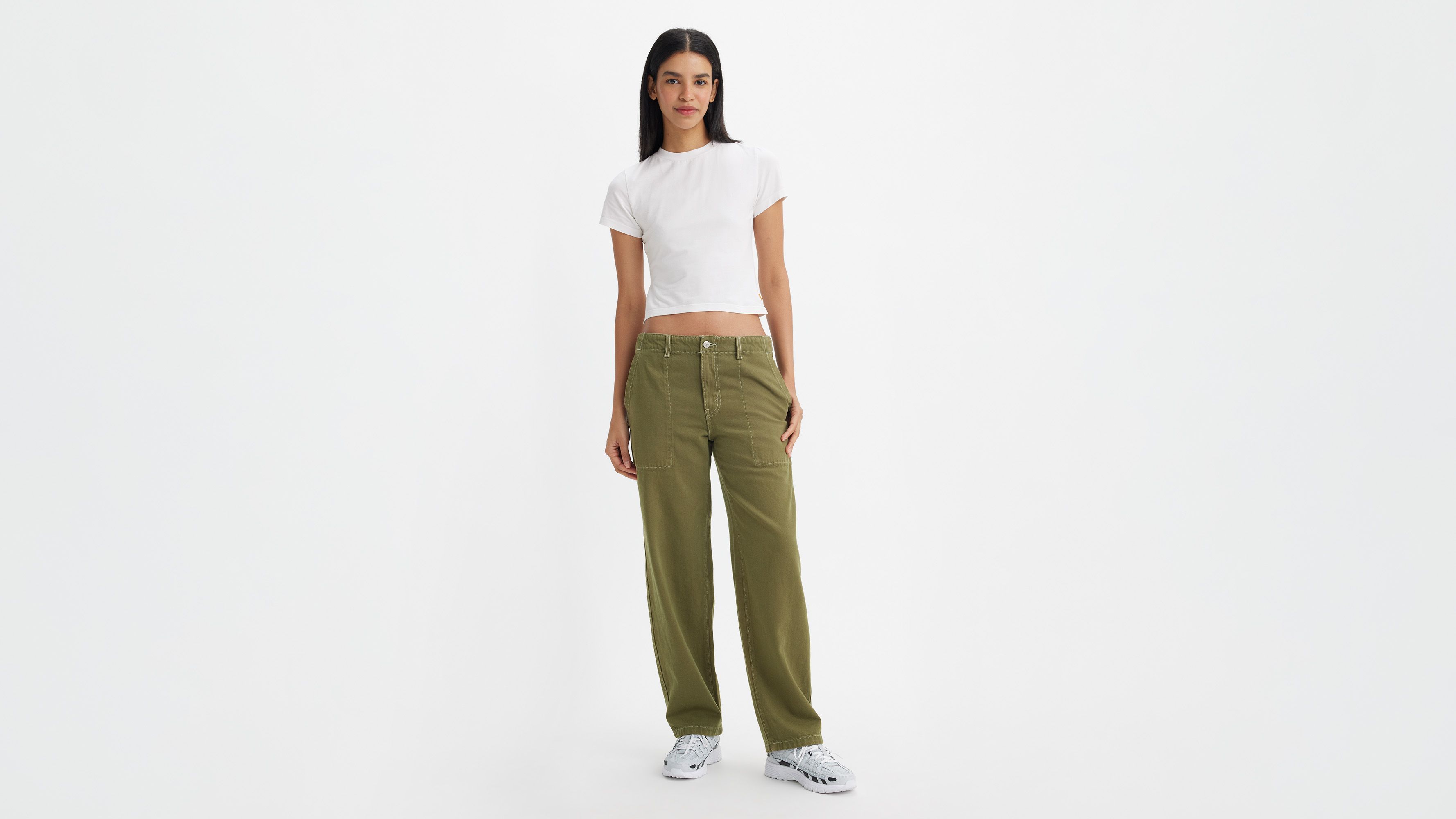 Baggy Dad Utility Women's Pants