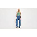 Baggy Dad Utility Women's Jeans 1