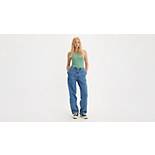 Baggy Dad Utility Women's Jeans 5