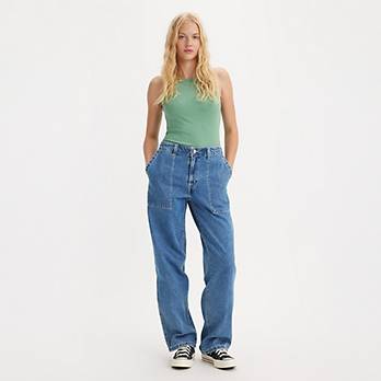Baggy Dad Utility Jeans 5