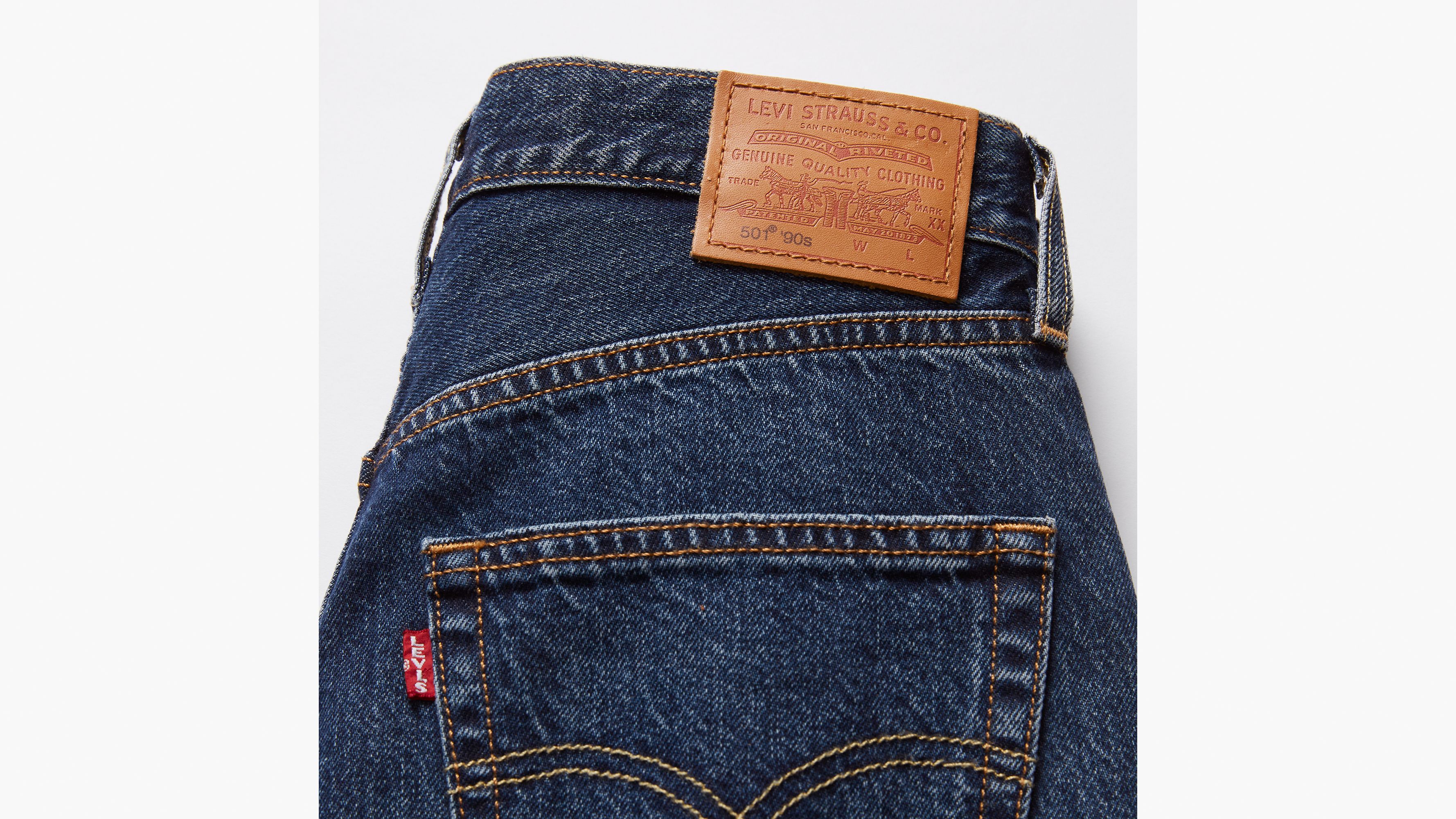 501® 90's Lightweight Jeans - Blue | Levi's® LV