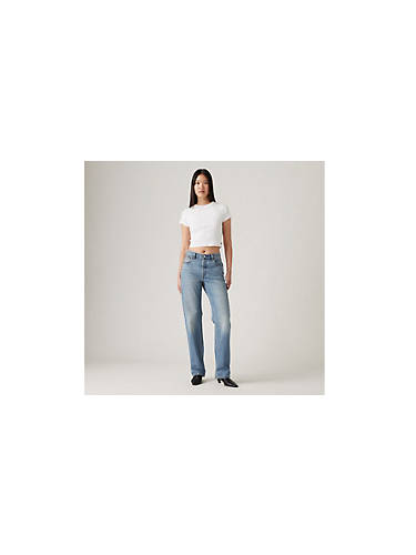 리바이스 Levi 501 90s Lightweight Womens Jeans,This Is It - Medium Wash