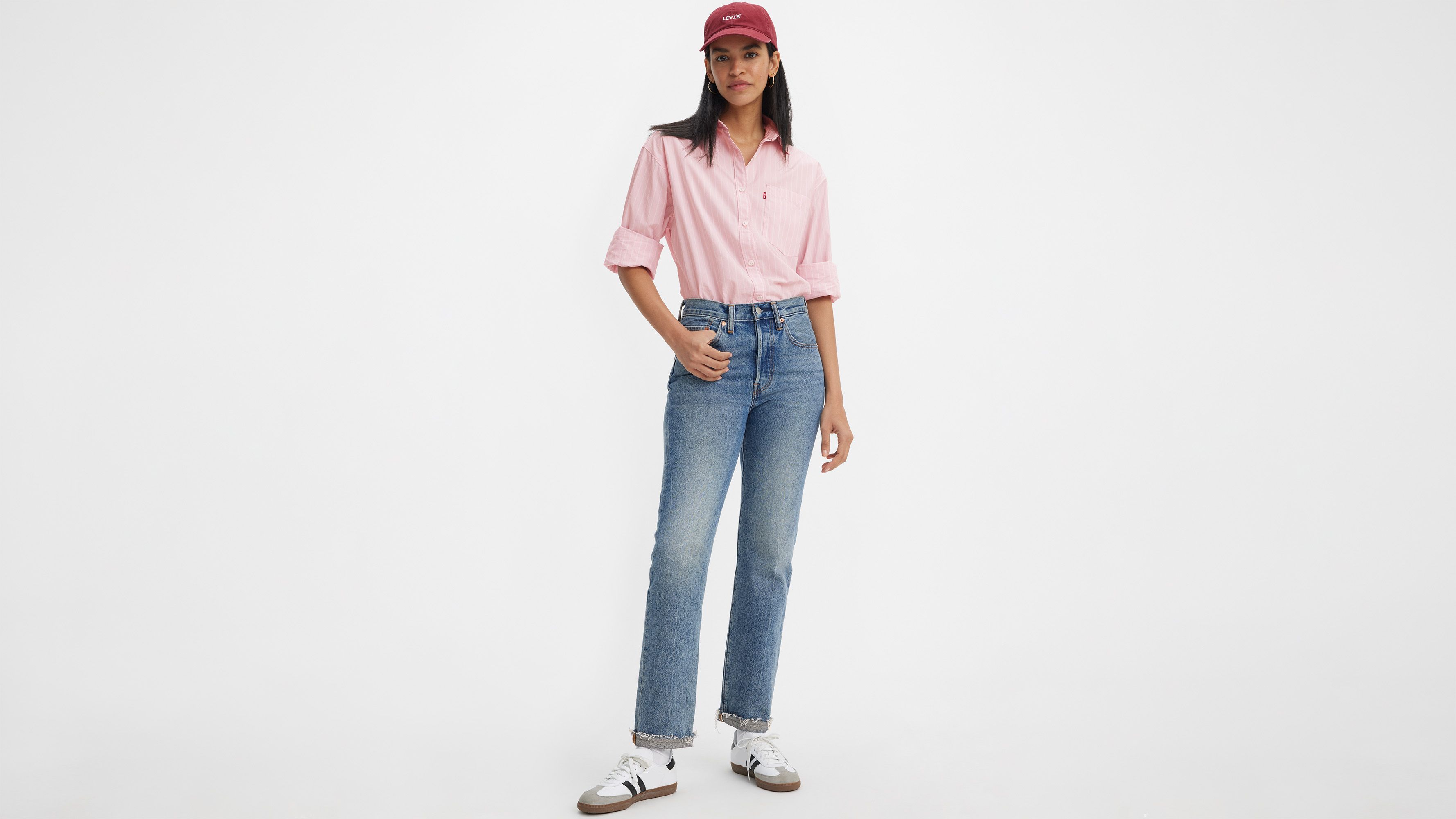 Buy Levis 501 Original Fit Straight Leg Jeans at Ubuy France