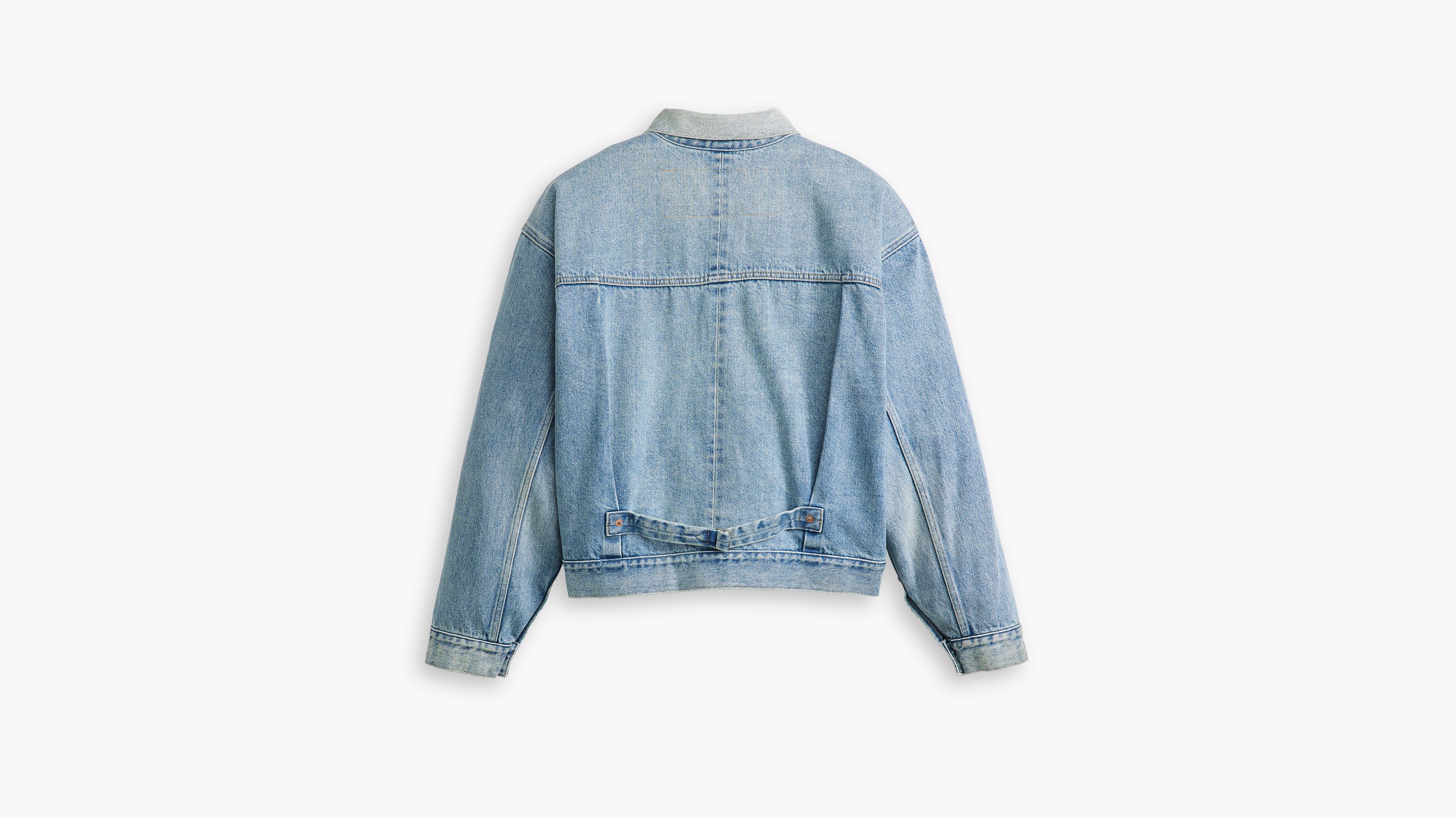 Levi's® X Beams Super Wide V2 Type I Trucker Jacket - Medium Wash 