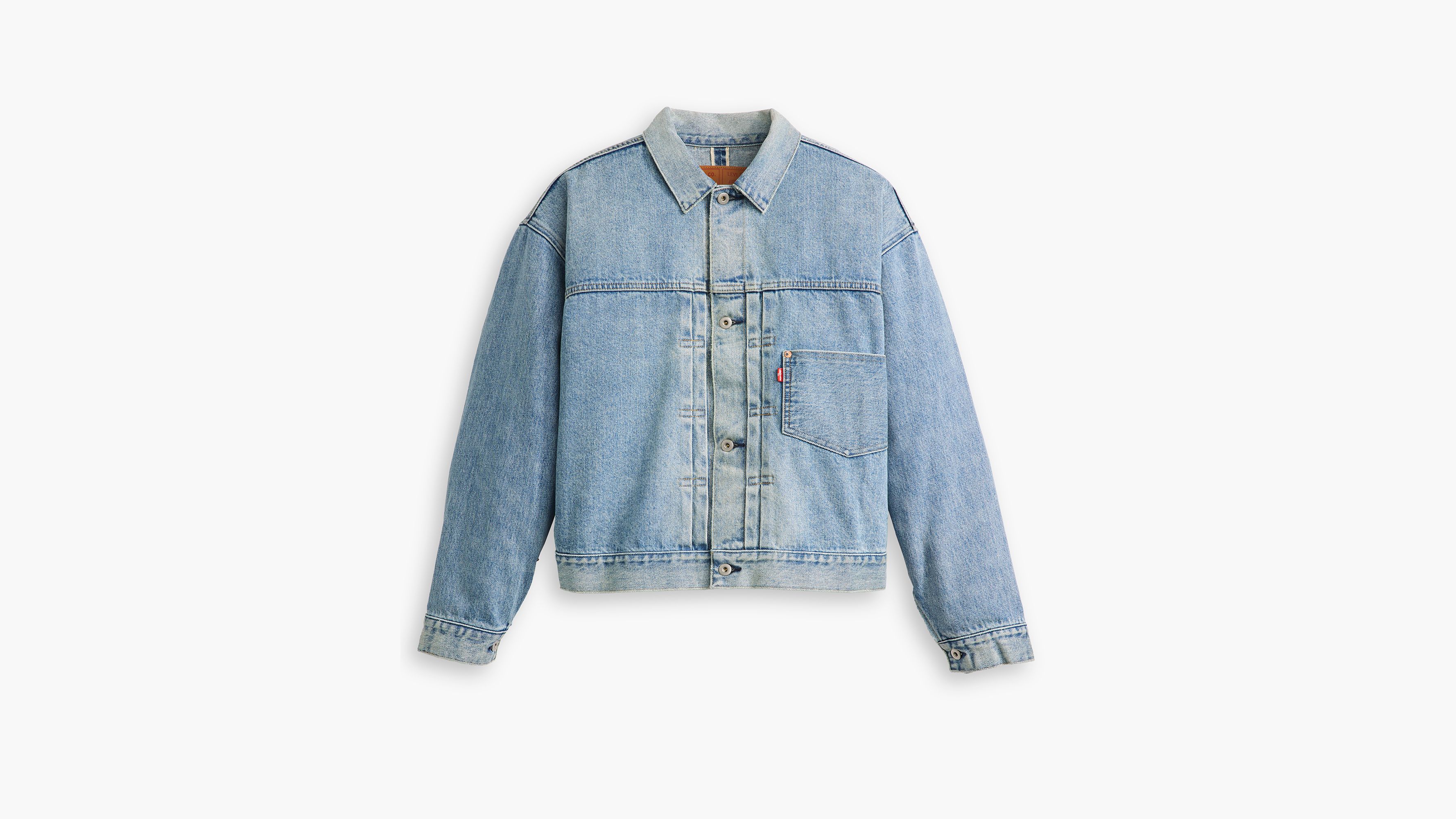 Levi's® X Beams Super Wide V2 Type I Trucker Jacket - Blue | Levi's 