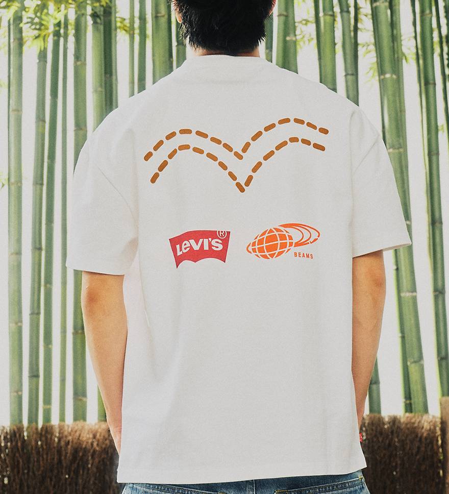 T-shirt z grafiką Levi's® x BEAMS 1