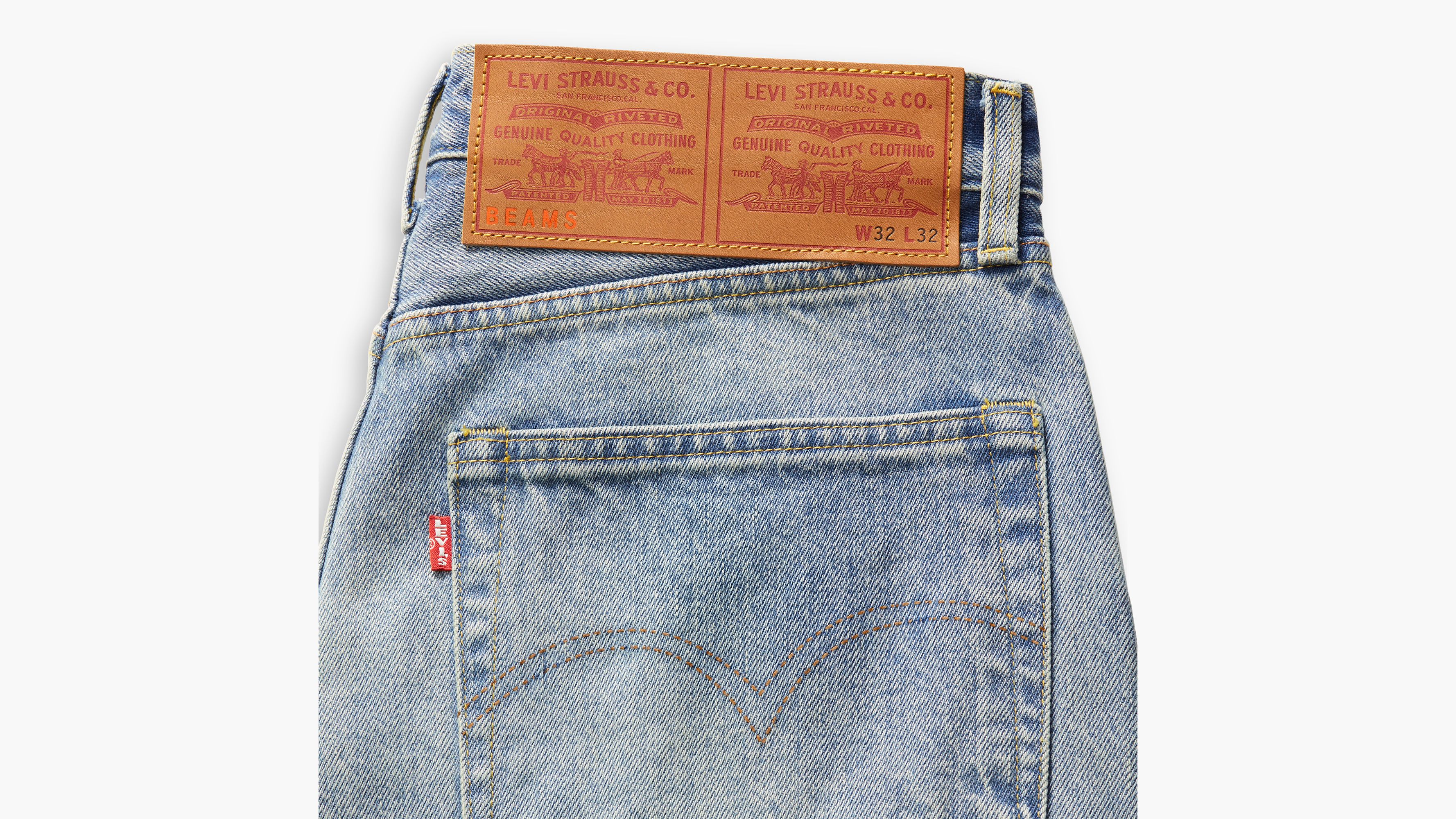 Levi's® X Beams Super Wide V2 Jeans - Blue | Levi's® GB