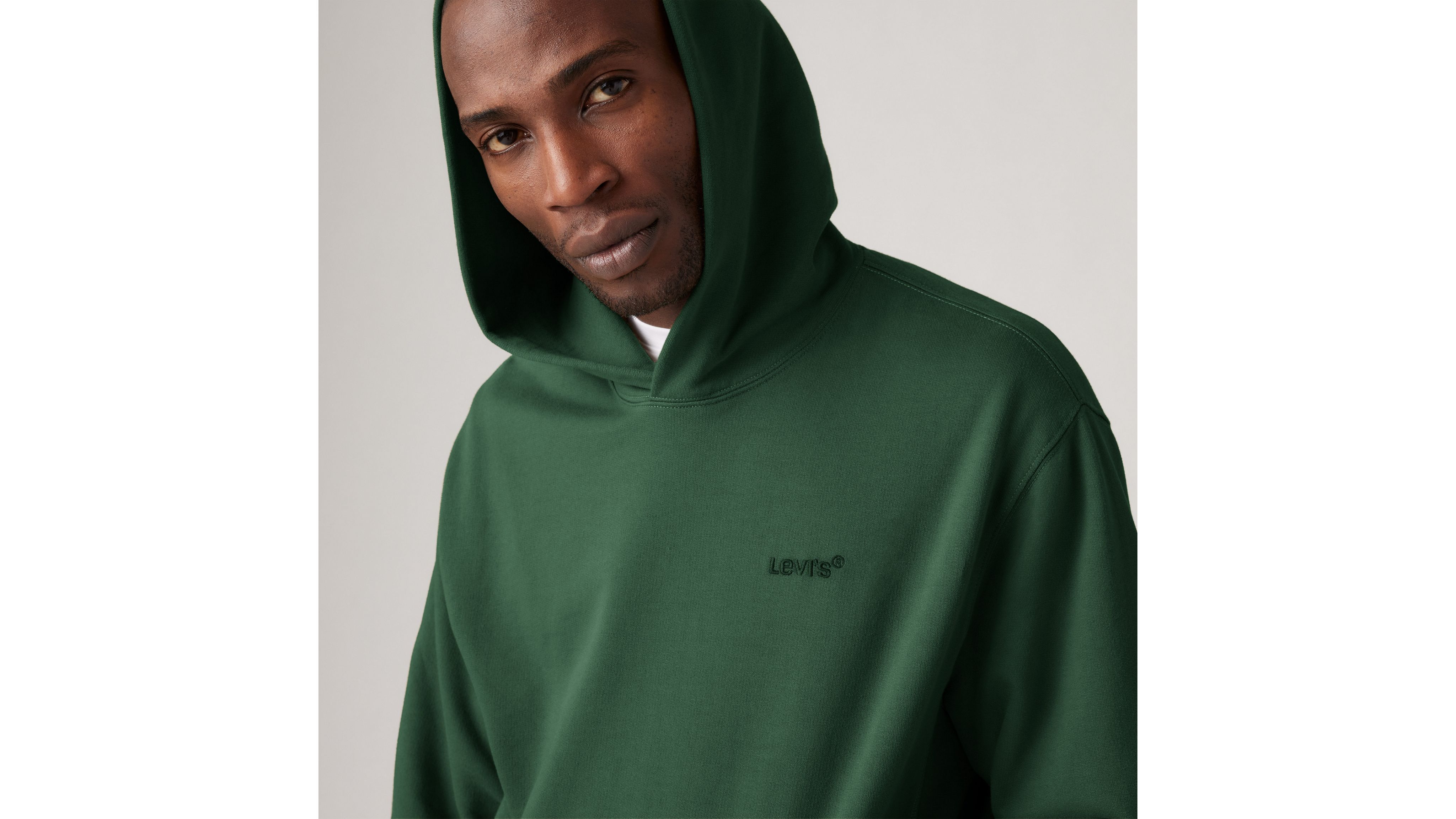 Authentic Hoodie Sweatshirt Green Levi s CA