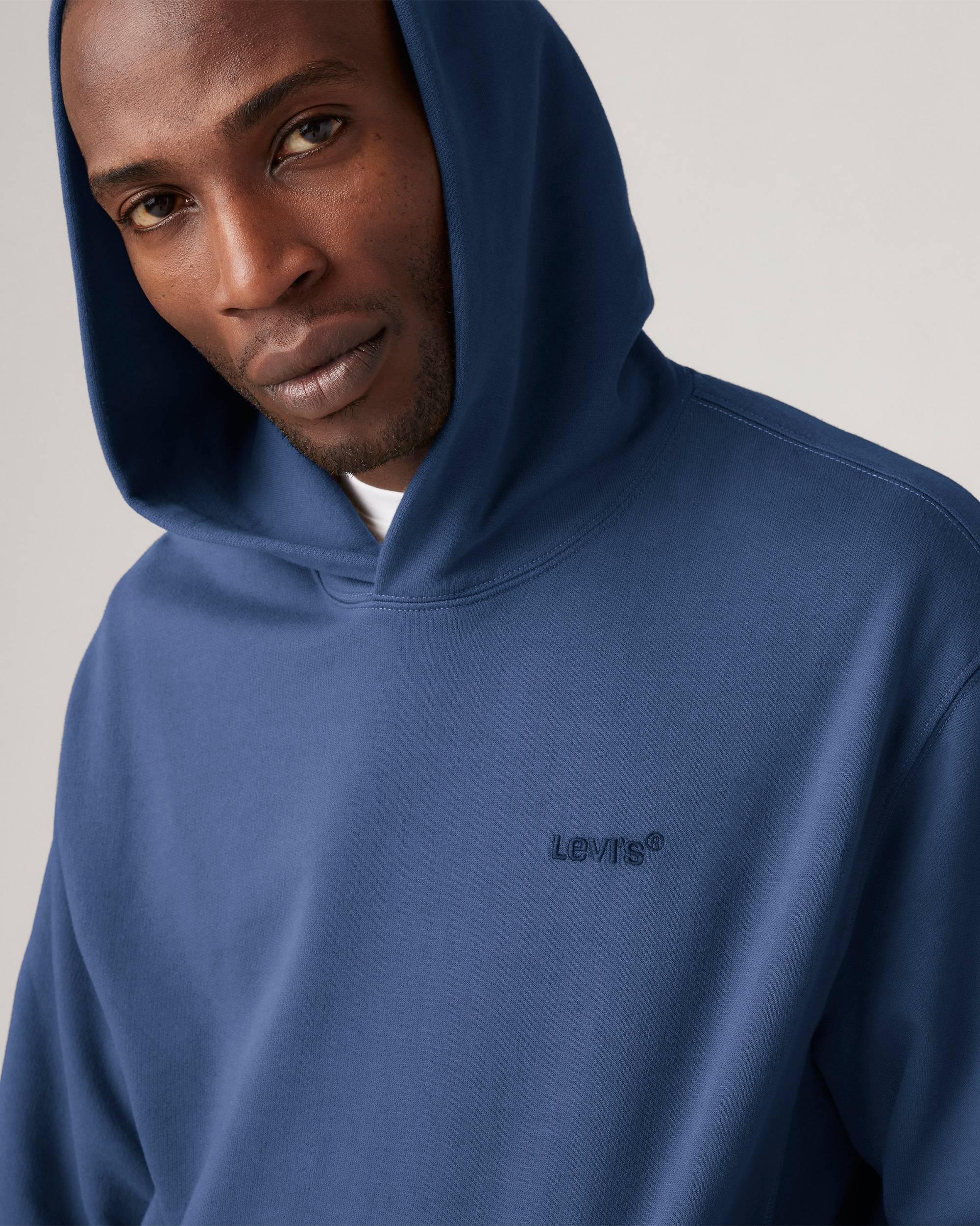 Authentic Hoodie Sweatshirt - Blue | Levi's® US Authentic Hoodie Sweatshirt - Blue | Levi's® US