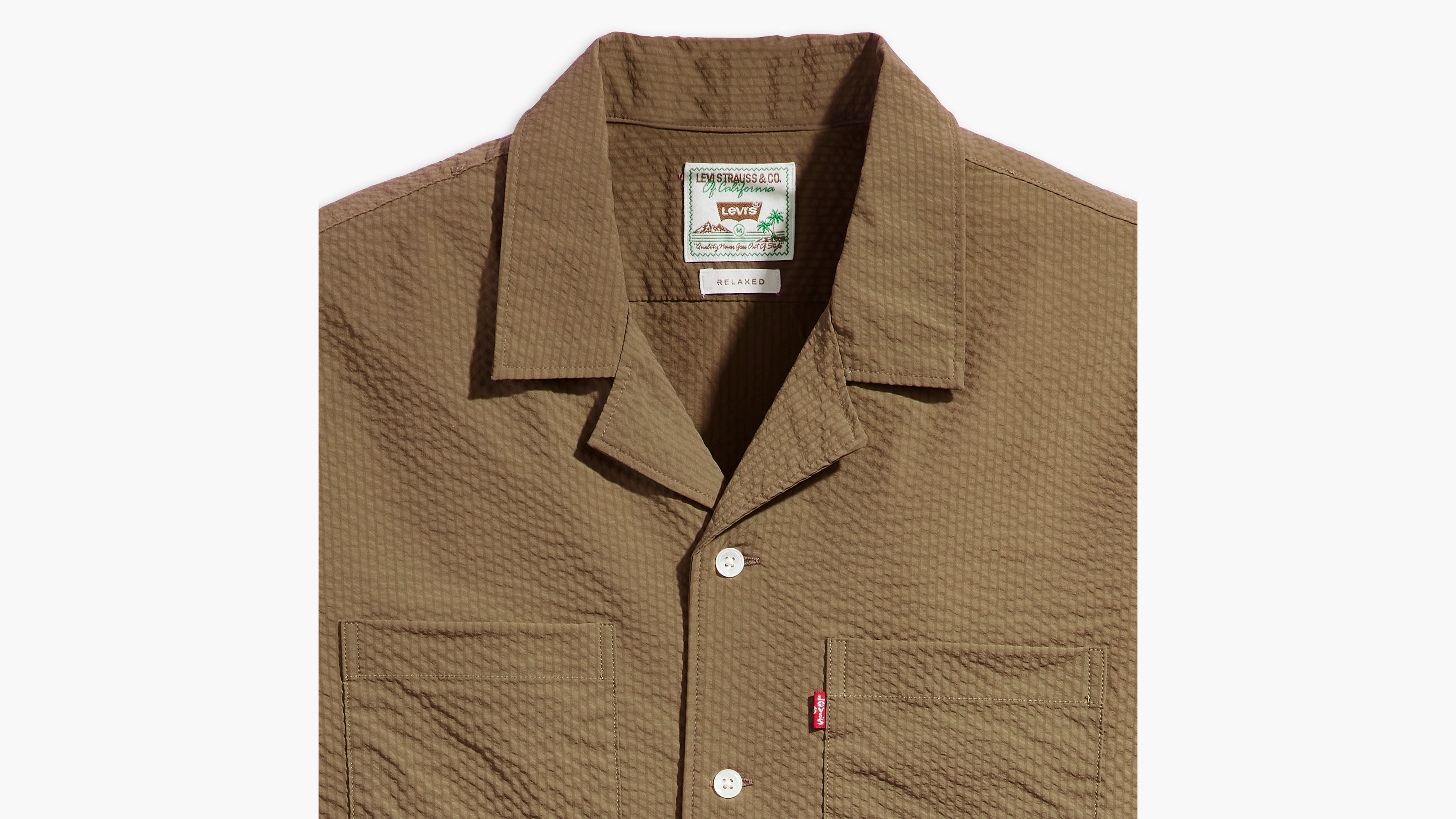 Standard Camp Shirt - Brown | Levi's® US