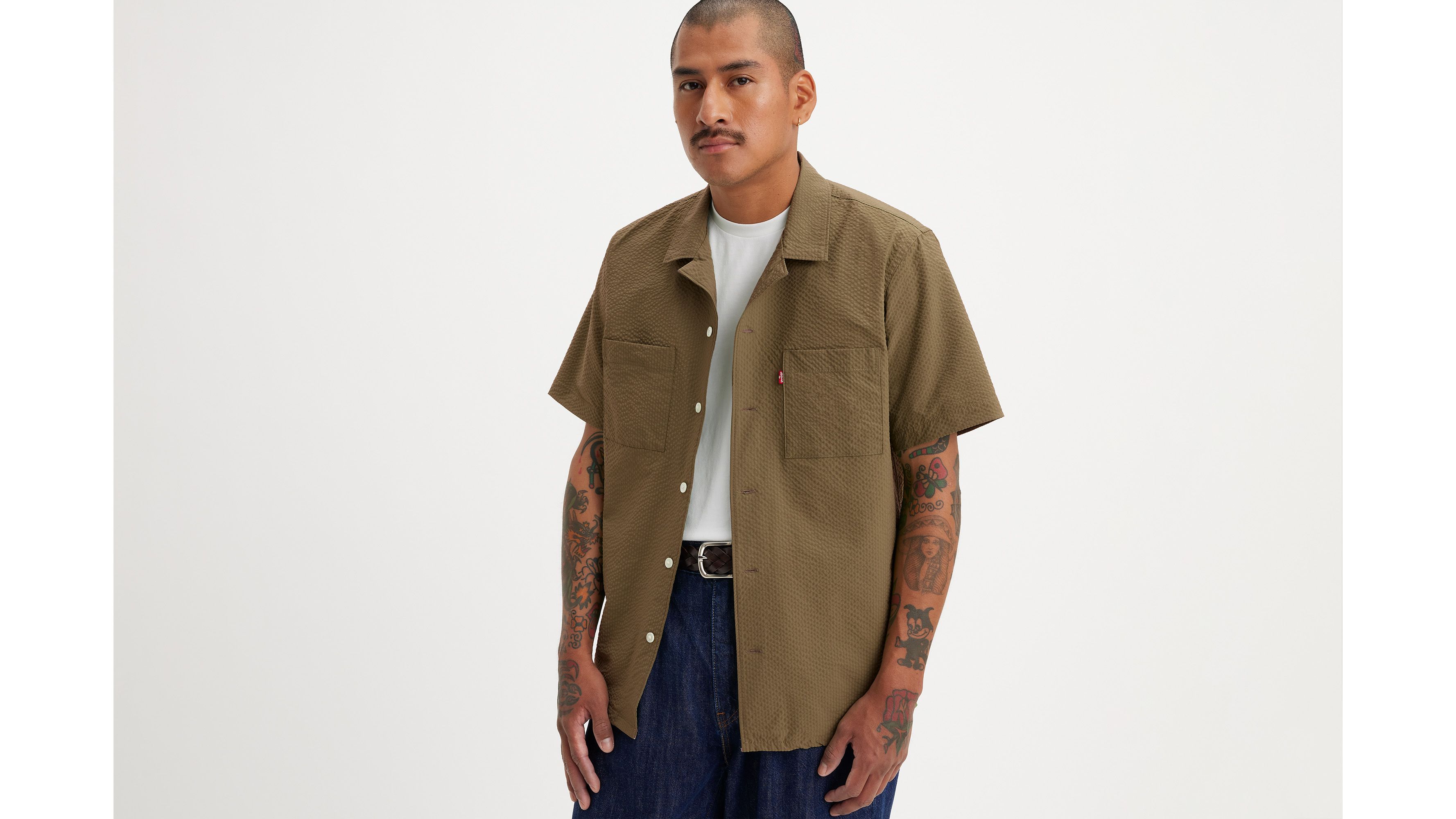 Standard Camp Shirt - Brown | Levi's® US