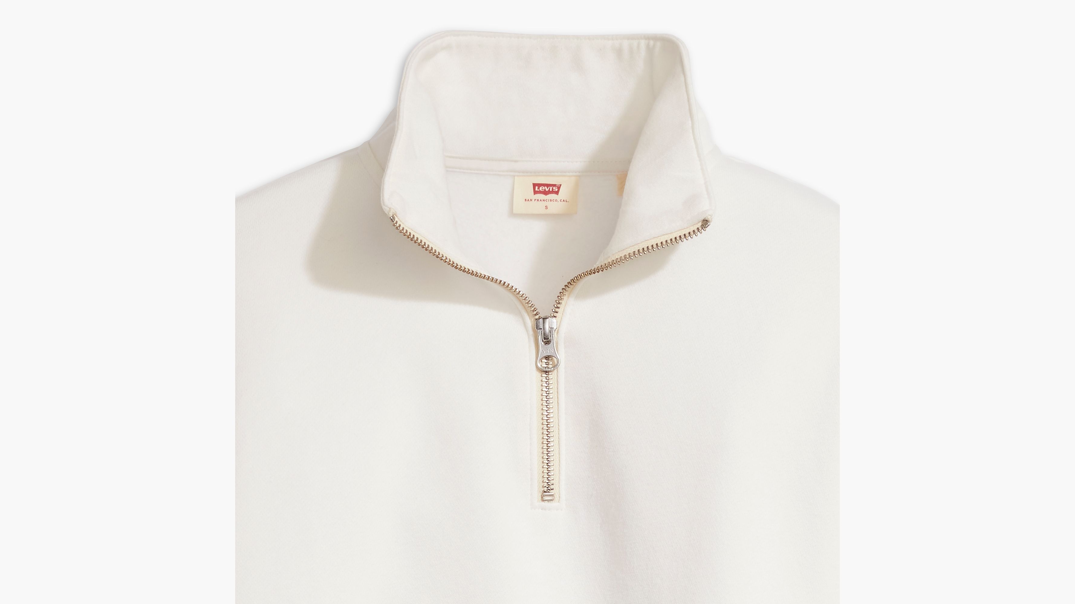Sara Quarter Zip Top - White | Levi's® US
