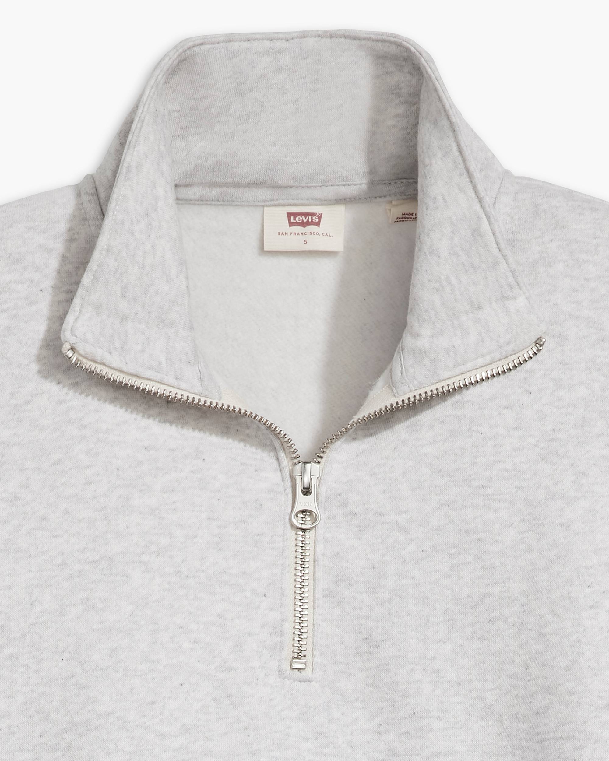 Sara Quarter Zip Top - Grey | Levi's® US Sara Quarter Zip Top - Grey | Levi's® US