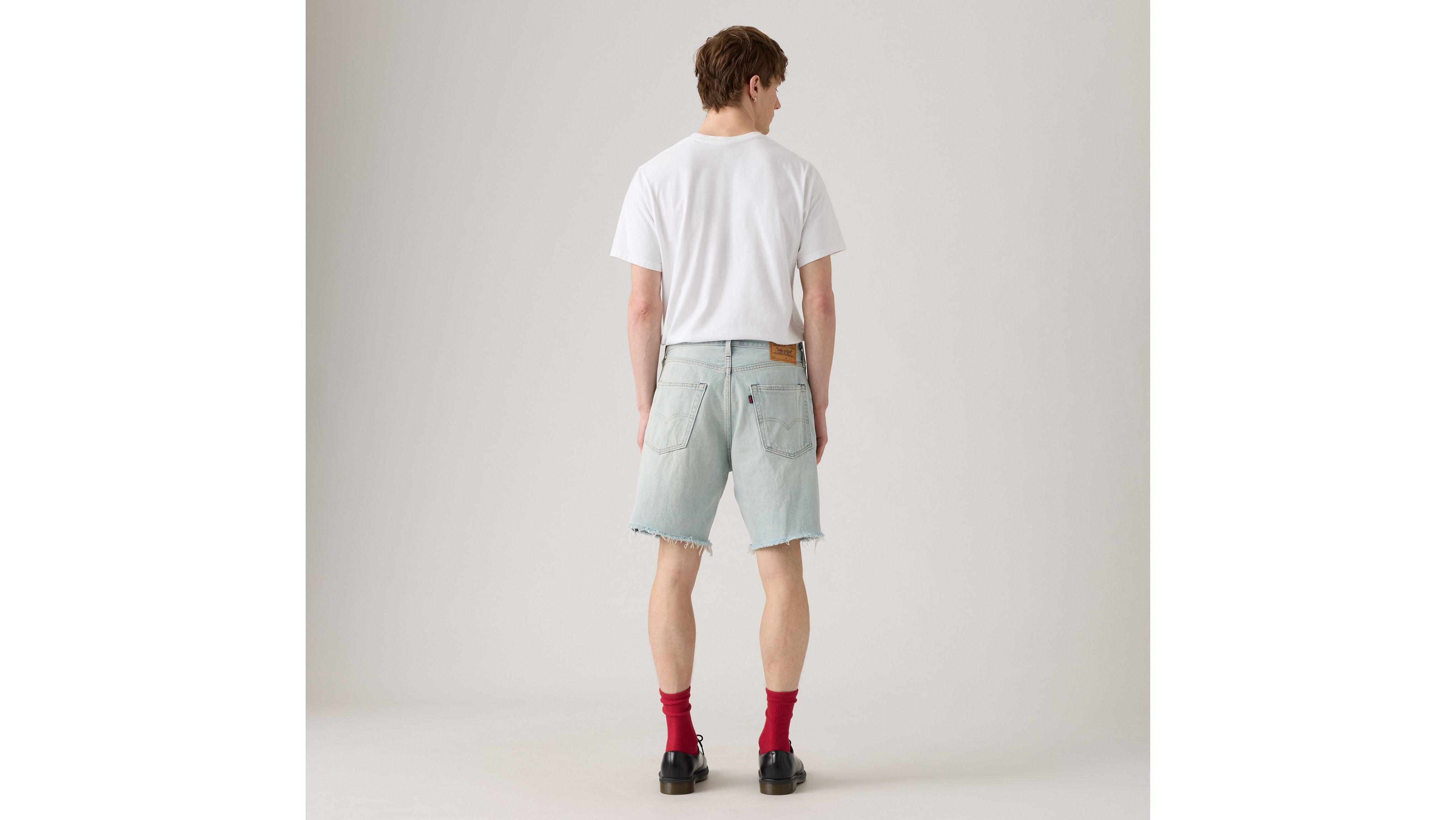 LEVI'S PRIDE 468 LOOSE SHORTS 