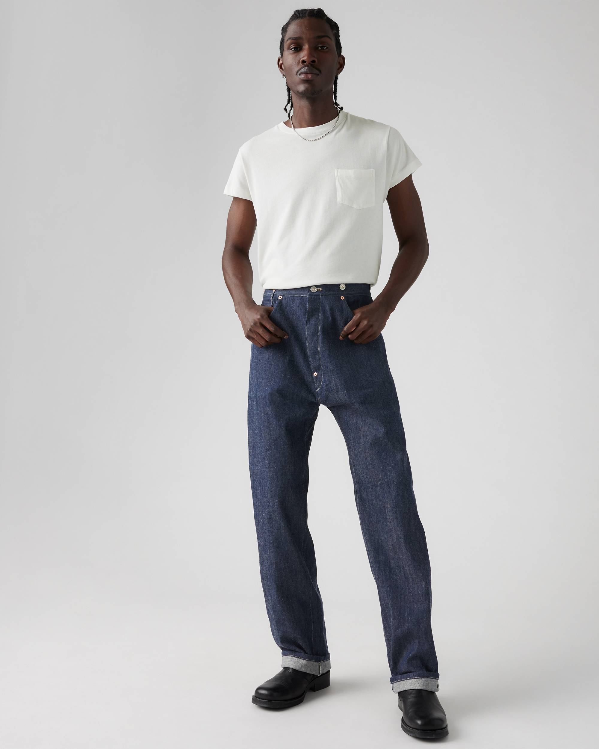 Levi's® Vintage Clothing Men's 9rivet Jeans - Dark Wash Levi's® Vintage Clothing Men's 9rivet Jeans - Dark Wash